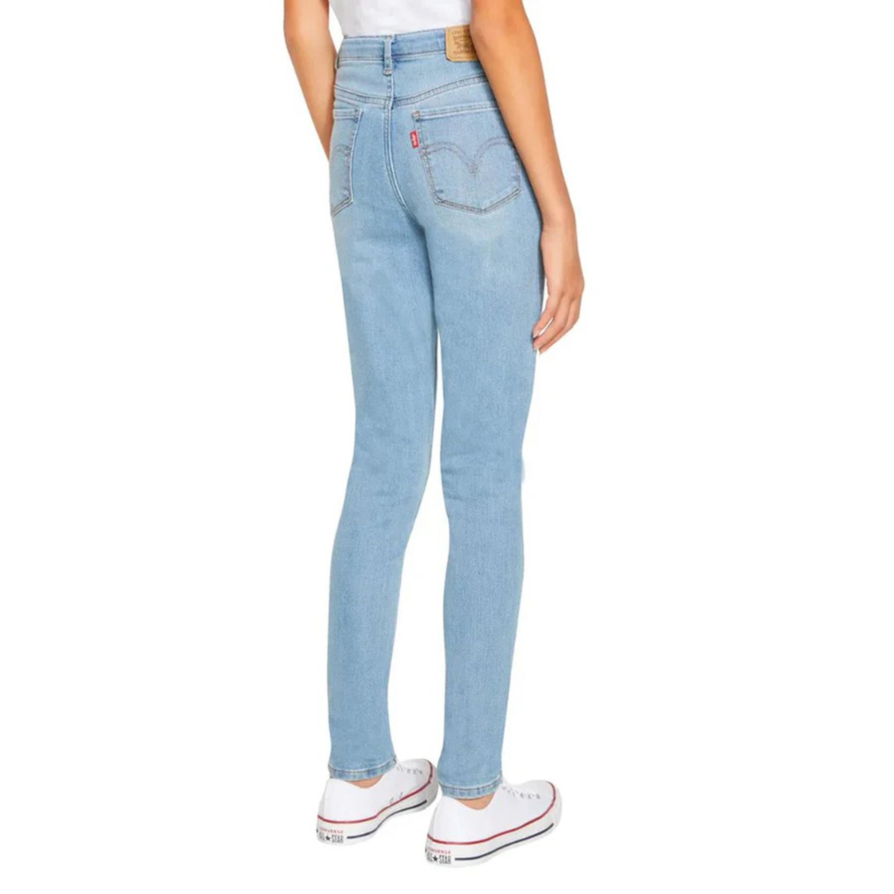 بنطلون جينز سادة بقصة ضيقة جدا بخمسة جيوب من ليفايس-girls-clothing-bottoms-jeansandjeggings-image-2