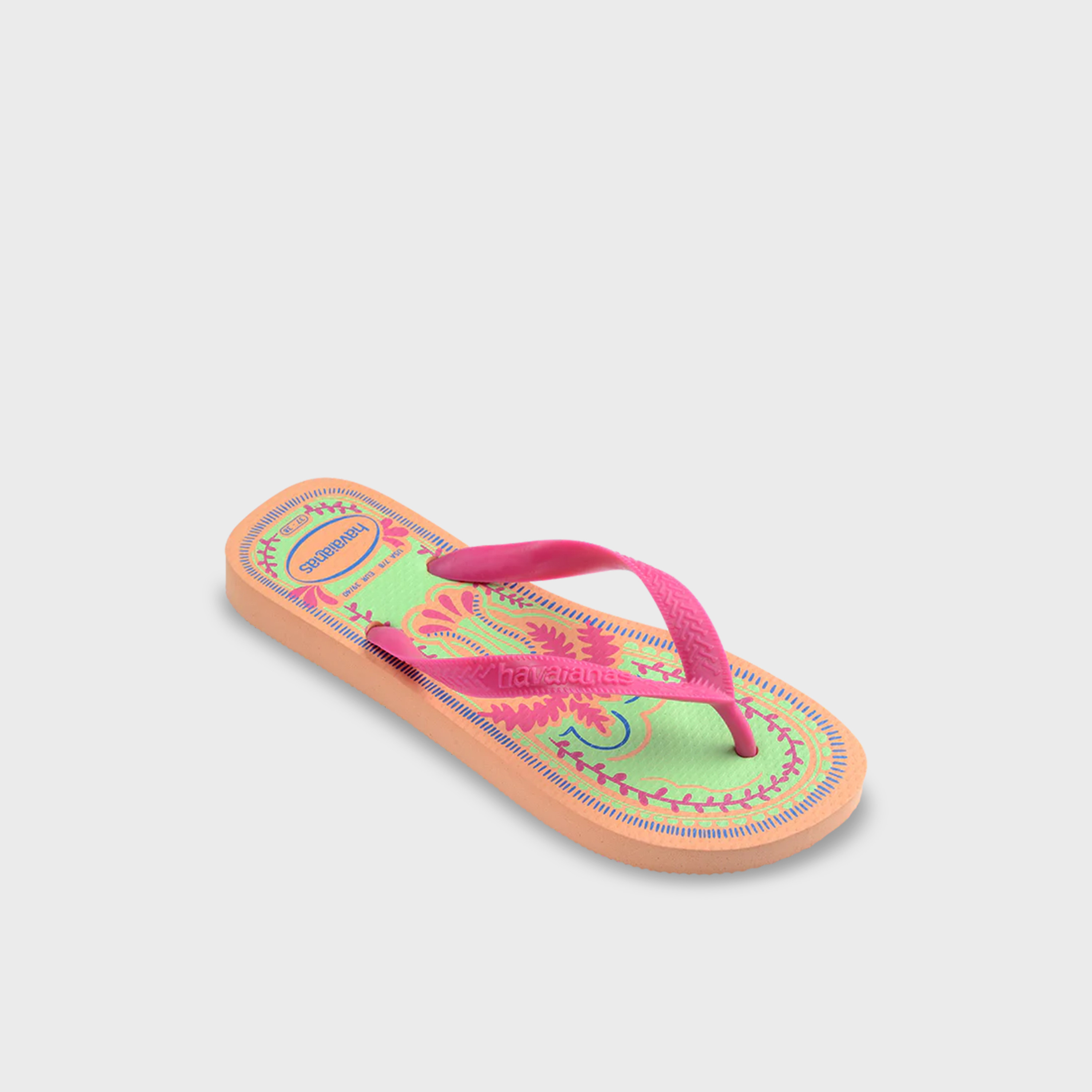 Havaianas Women's Slip-On Top Summer Vibes Thong Slippers | 4150162-0027-women-shoes-flipflopsandslides-image-2