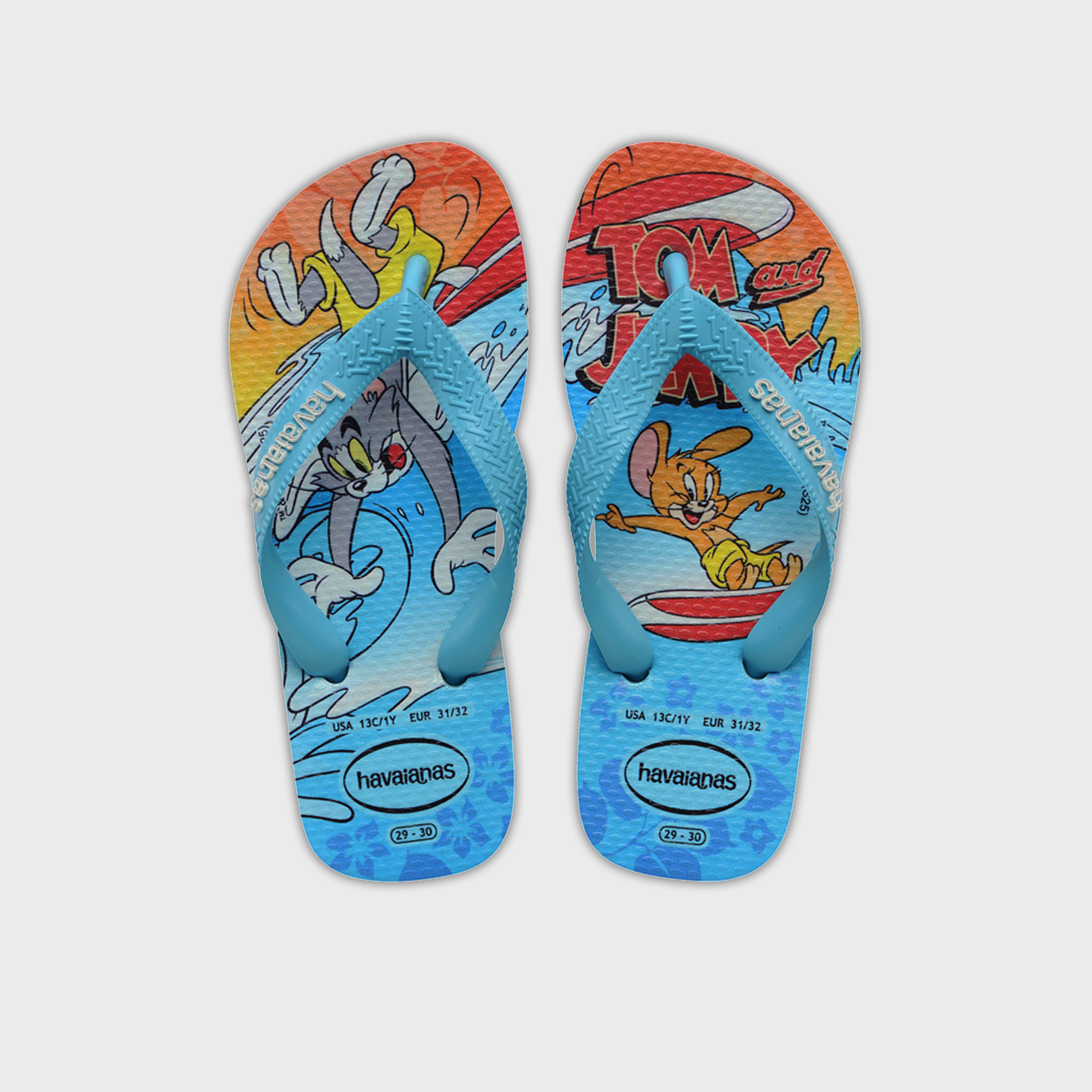 Havaianas Kids Slip-On Top Warner Thong Slippers | 4150291-0031-boys-shoes-flipflopsandslides-image-1