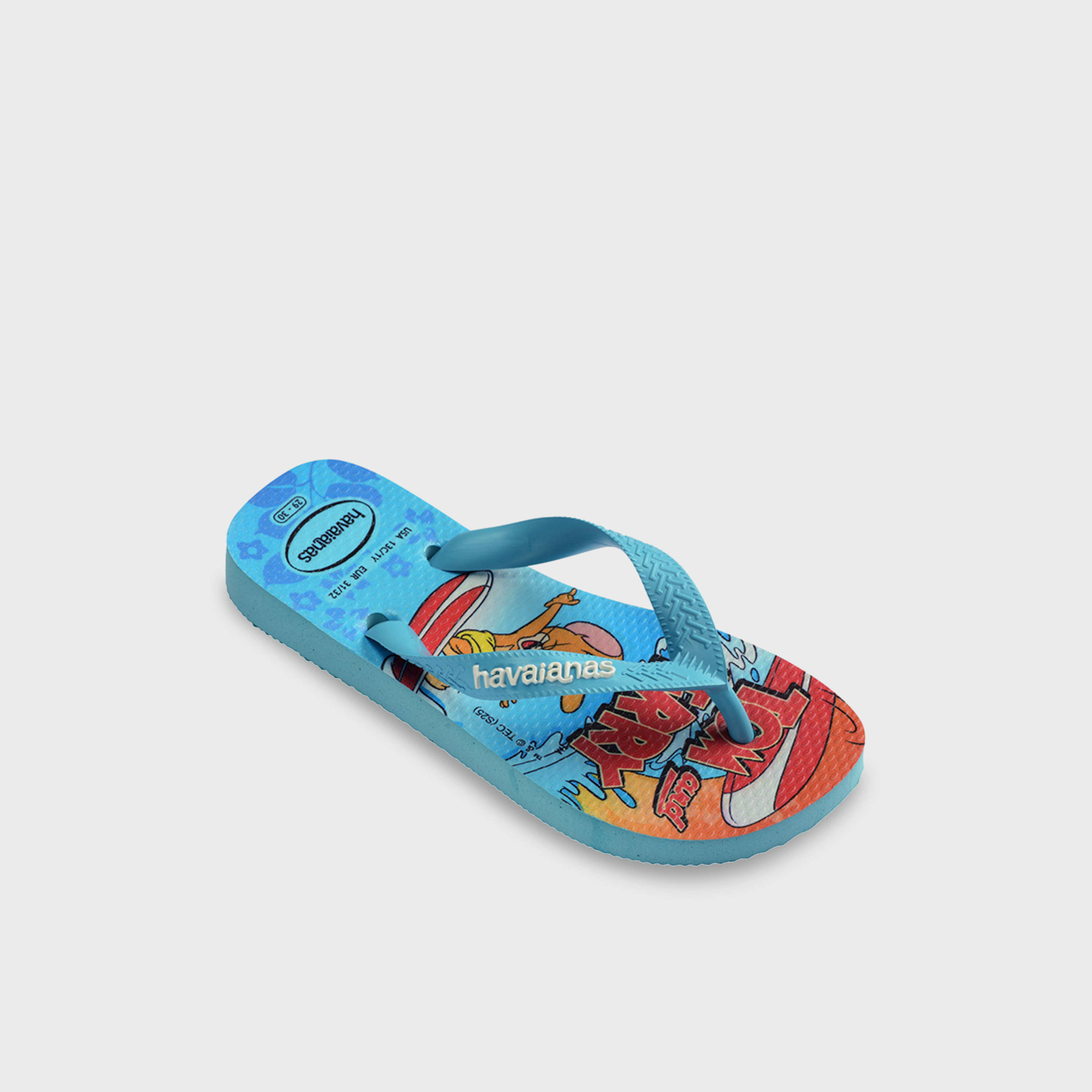 Havaianas Kids Slip-On Top Warner Thong Slippers | 4150291-0031-boys-shoes-flipflopsandslides-image-2