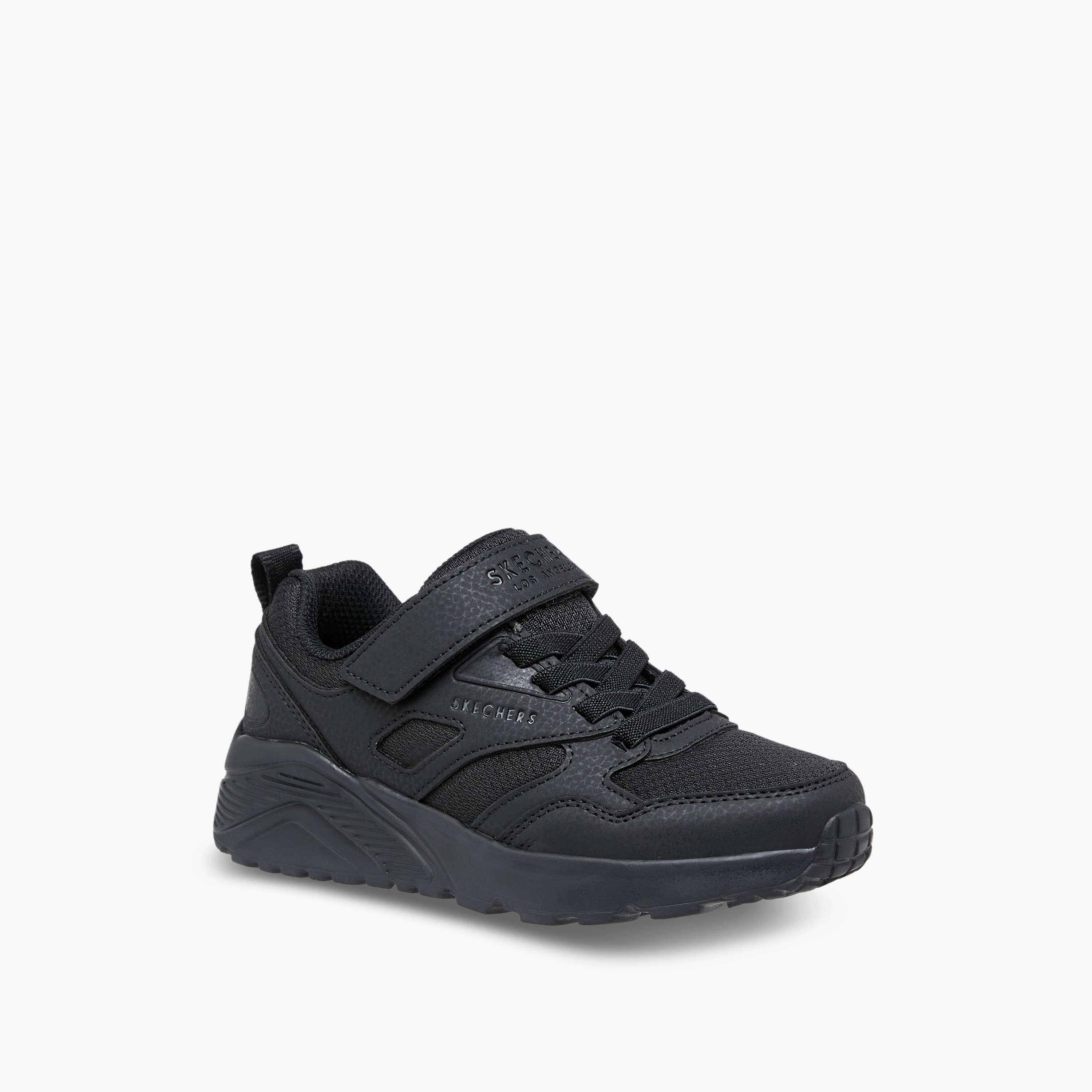 Skechers Boys' Uno Lite Hook & Loop Sneakers 417011L | OE-boys-shoes-sneakers-image-2