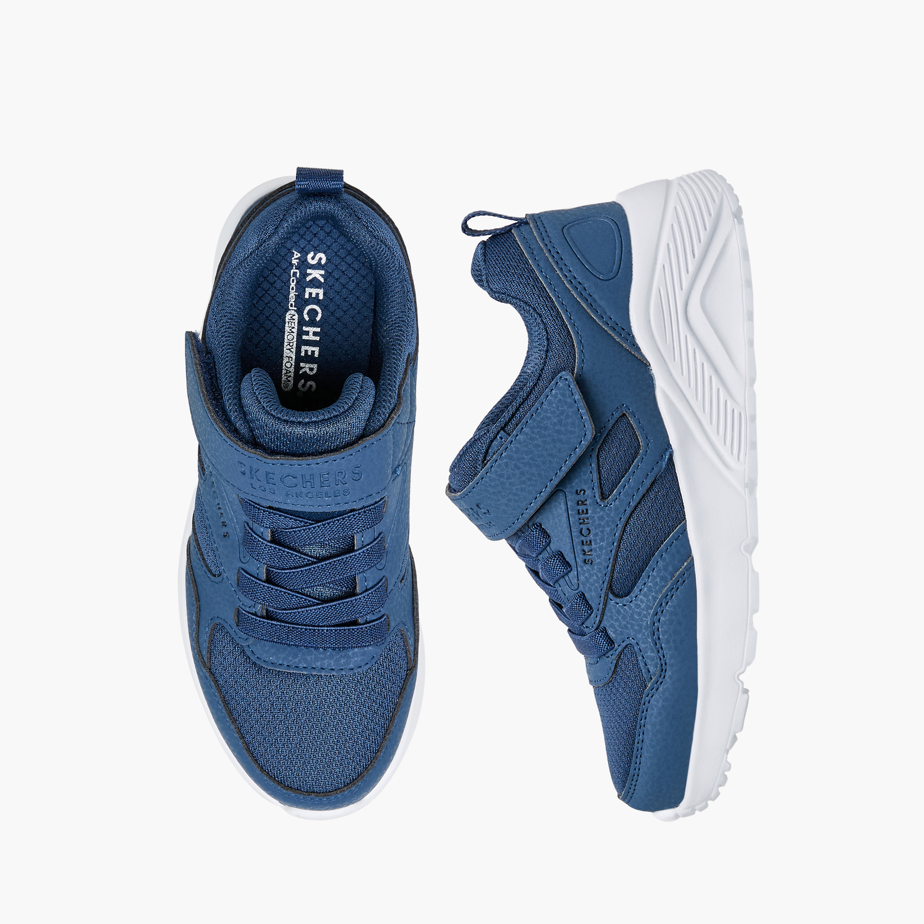 Skechers Boys' Uno Lite Hook & Loop Sneakers 417011L | OE-boys-shoes-sneakers-image-1