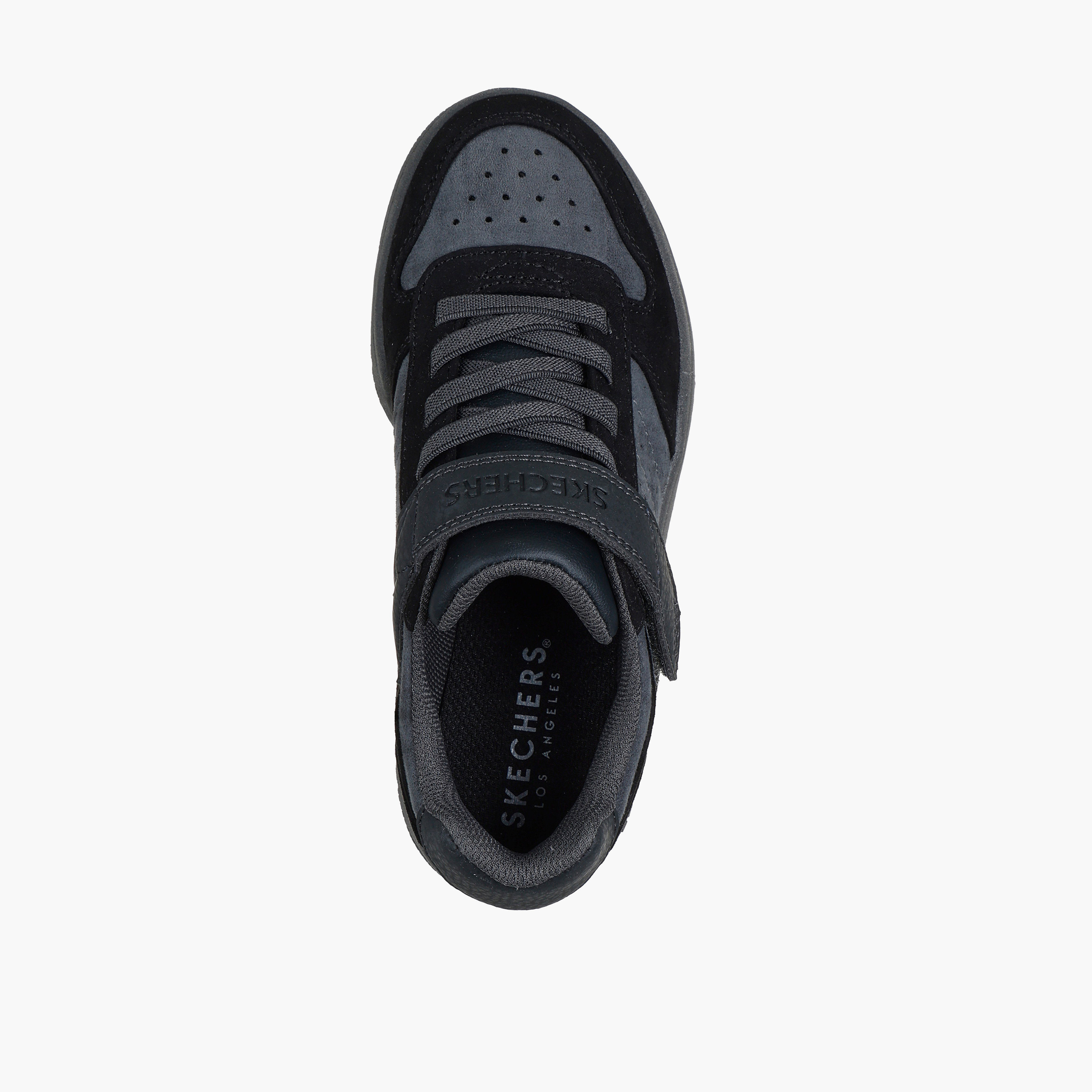 سكيتشرز- حذاء رياضي للأولاد كويك ستريت بخطاف وحلقة 418023L | OE-boys-shoes-sneakers-image-4