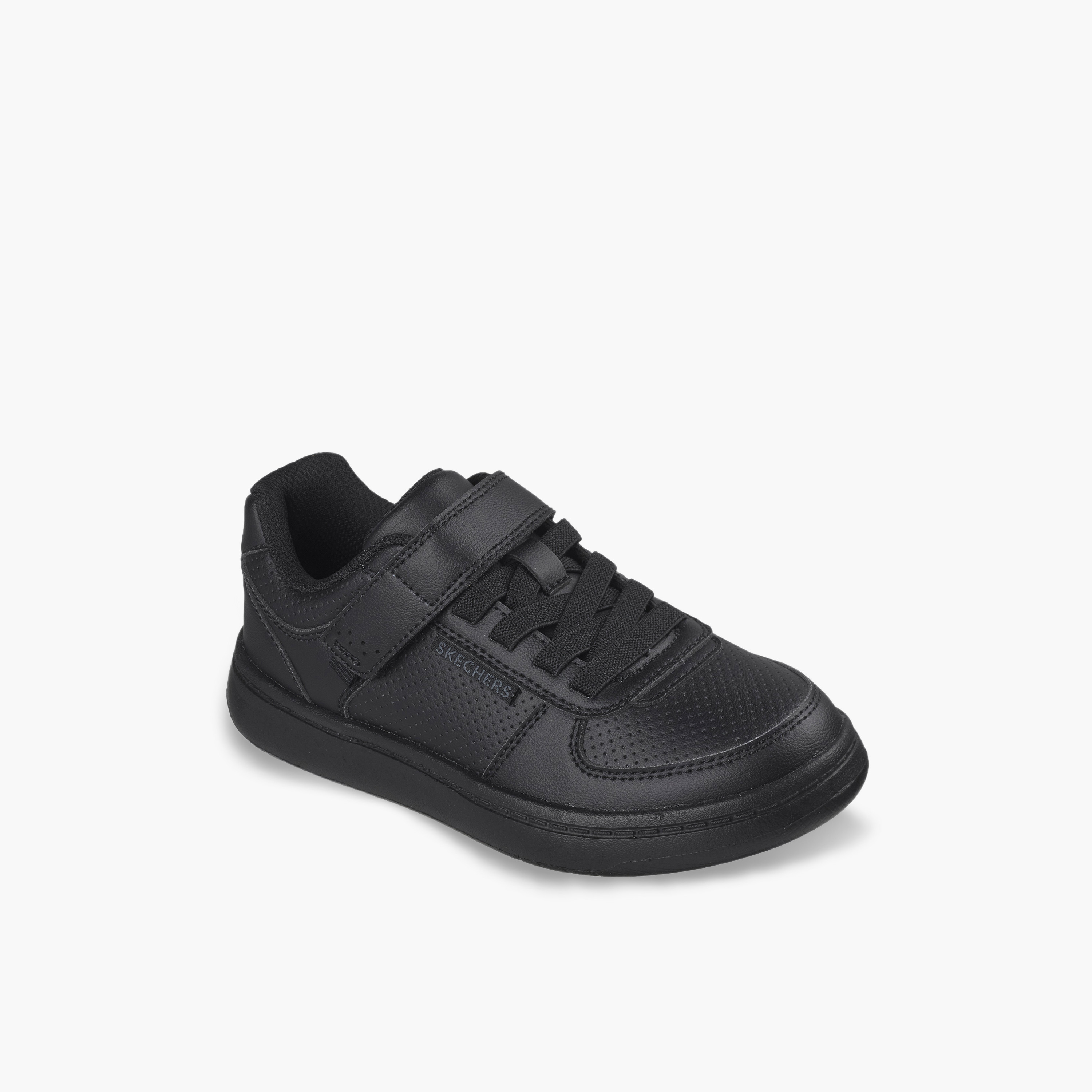 حذاء مدرسي كويك ستريت لايت بشريط إغلاق لاصق للأطفال من سكيتشرز-girls-shoes-sneakers-image-1