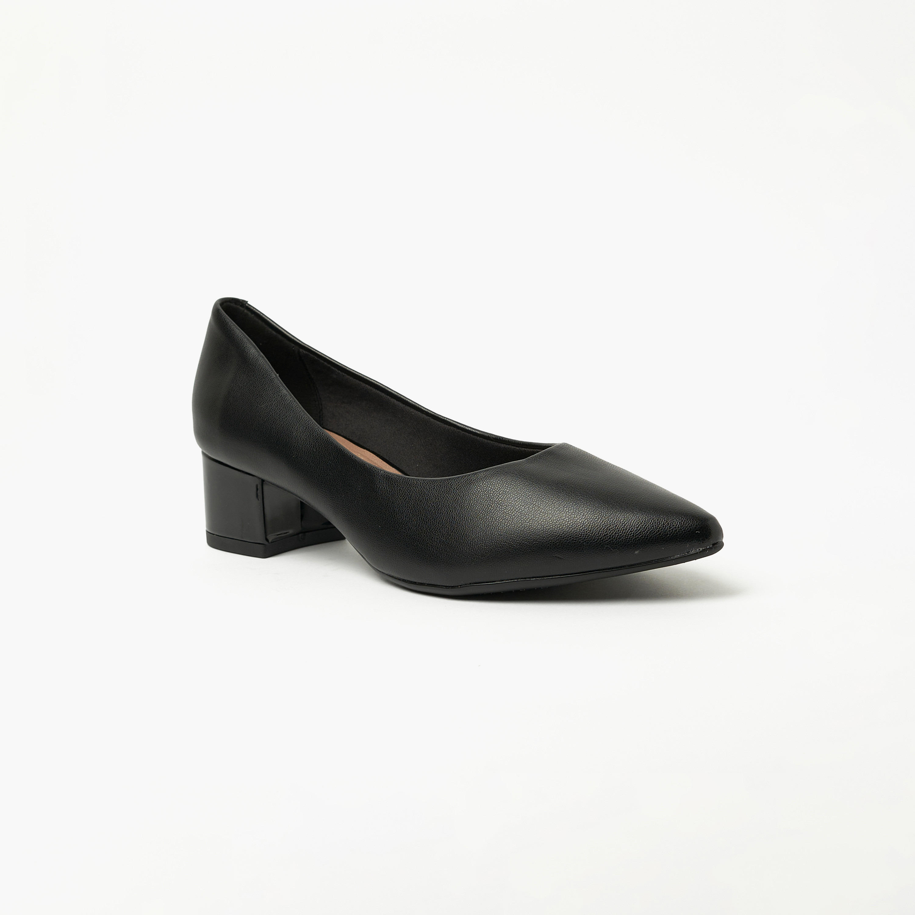 Beira Rio by Geoomnii  Women's Slip On Block Heels | 4182-200-14187-15745       -women-shoes-heels-image-1
