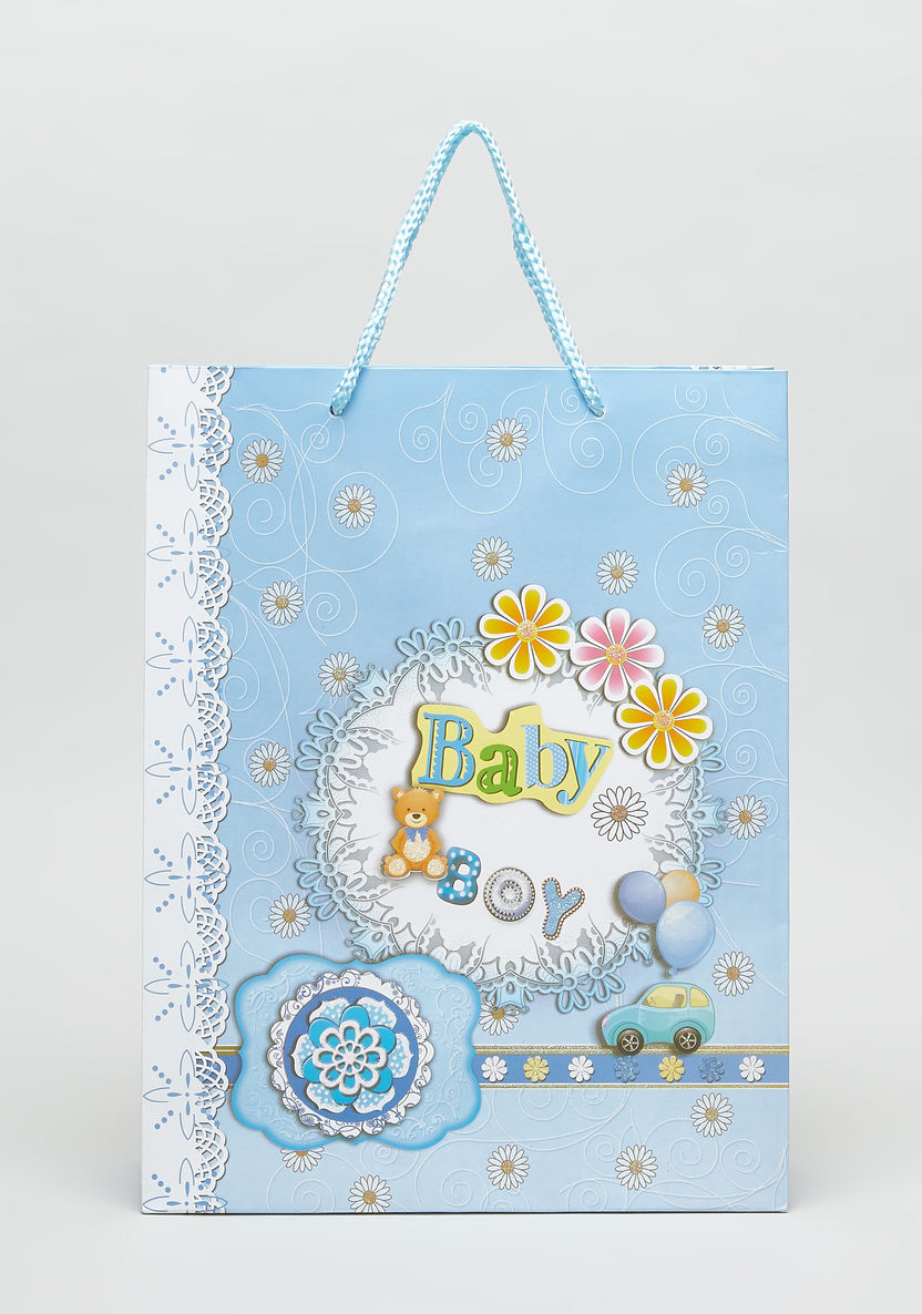 Juniors Printed Gift Carry Bag-Party Supplies-image-1