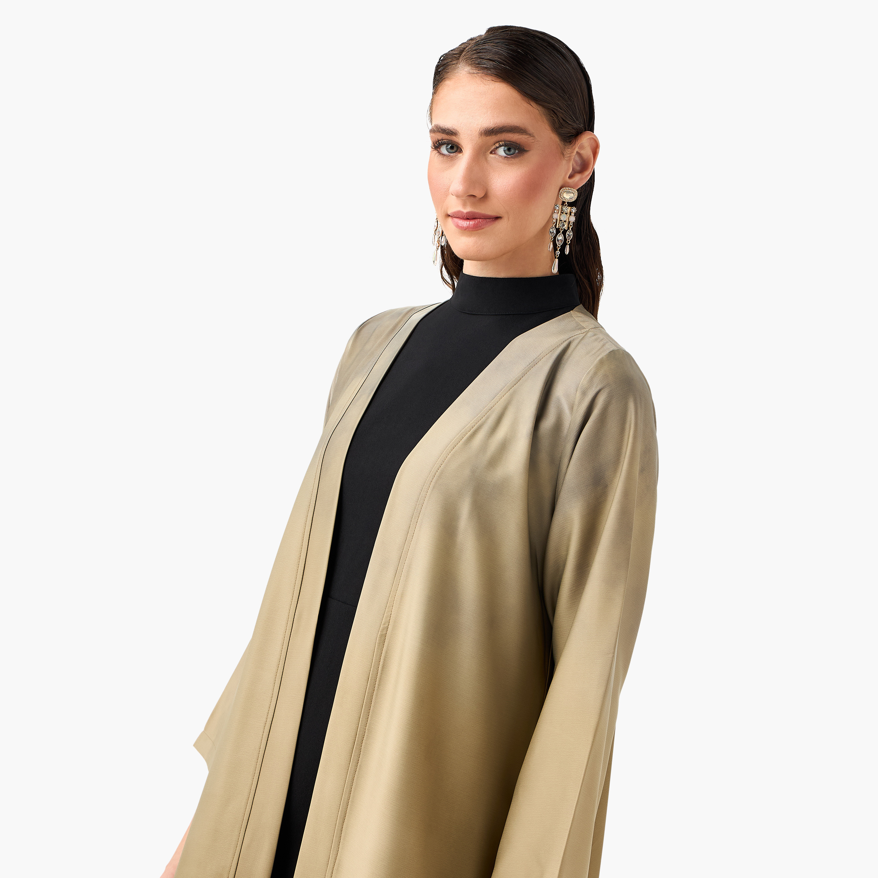 Golden Apple Multicolour Ombre Effect Women's Abaya-women-arabicclothing-abayas-image-6