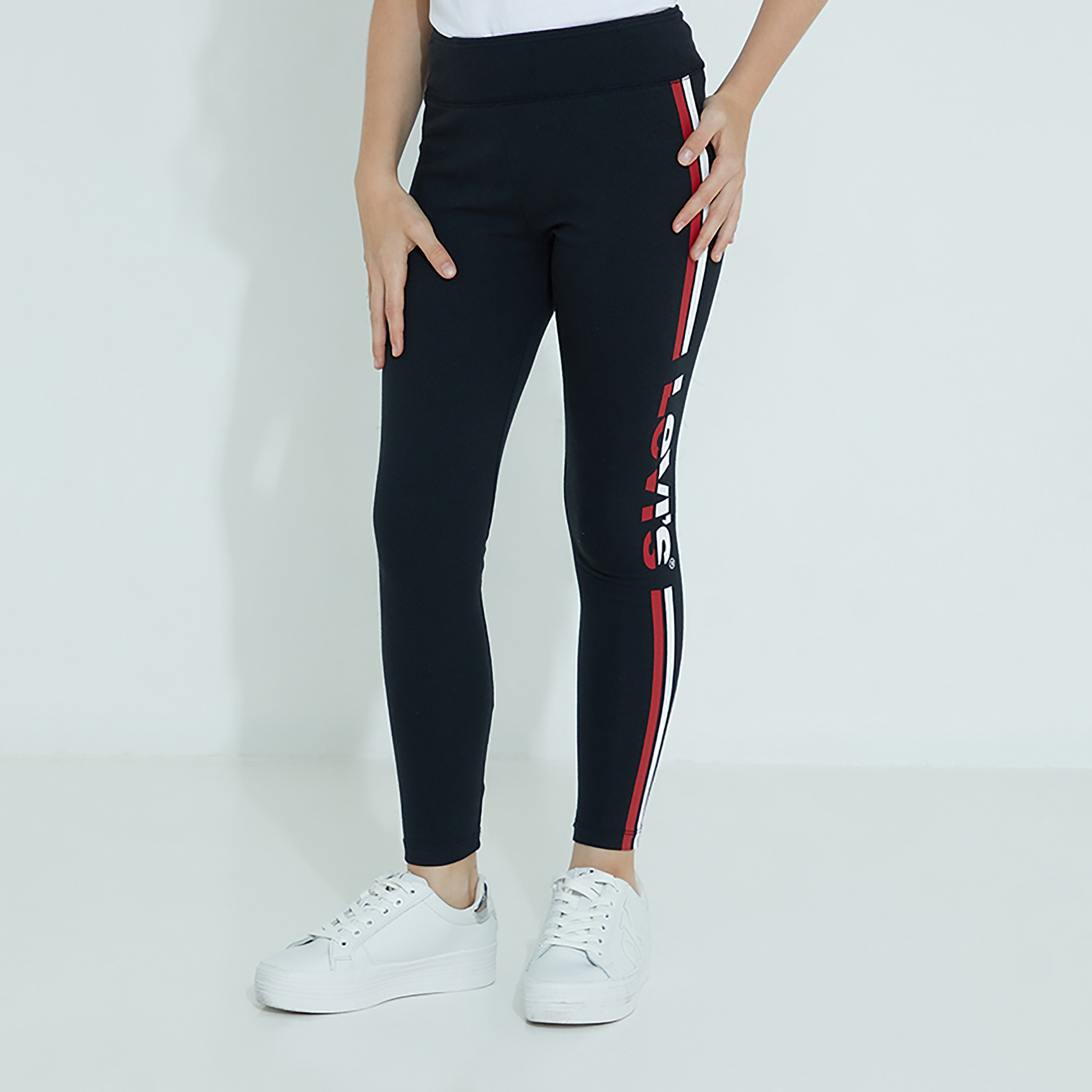 بنطال ضيق بطبعة الشعار من ليفايس-girls-clothing-bottoms-leggings-image-3