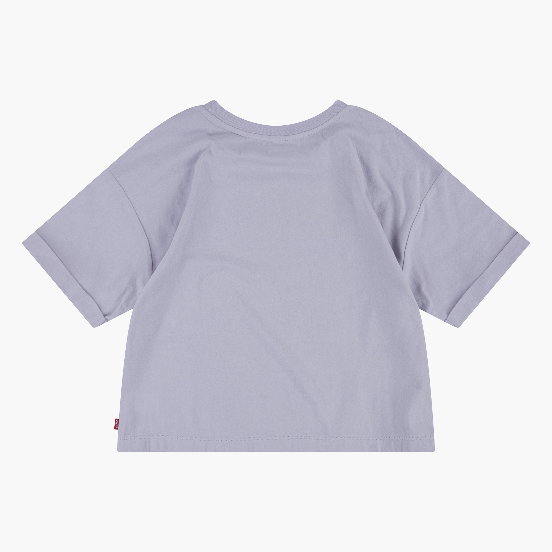 قميص ليوس لكبار السن بلون أرجواني برقبة دائرية وأكمام قصيرة-girls-clothing-blousesandshirts-image-2