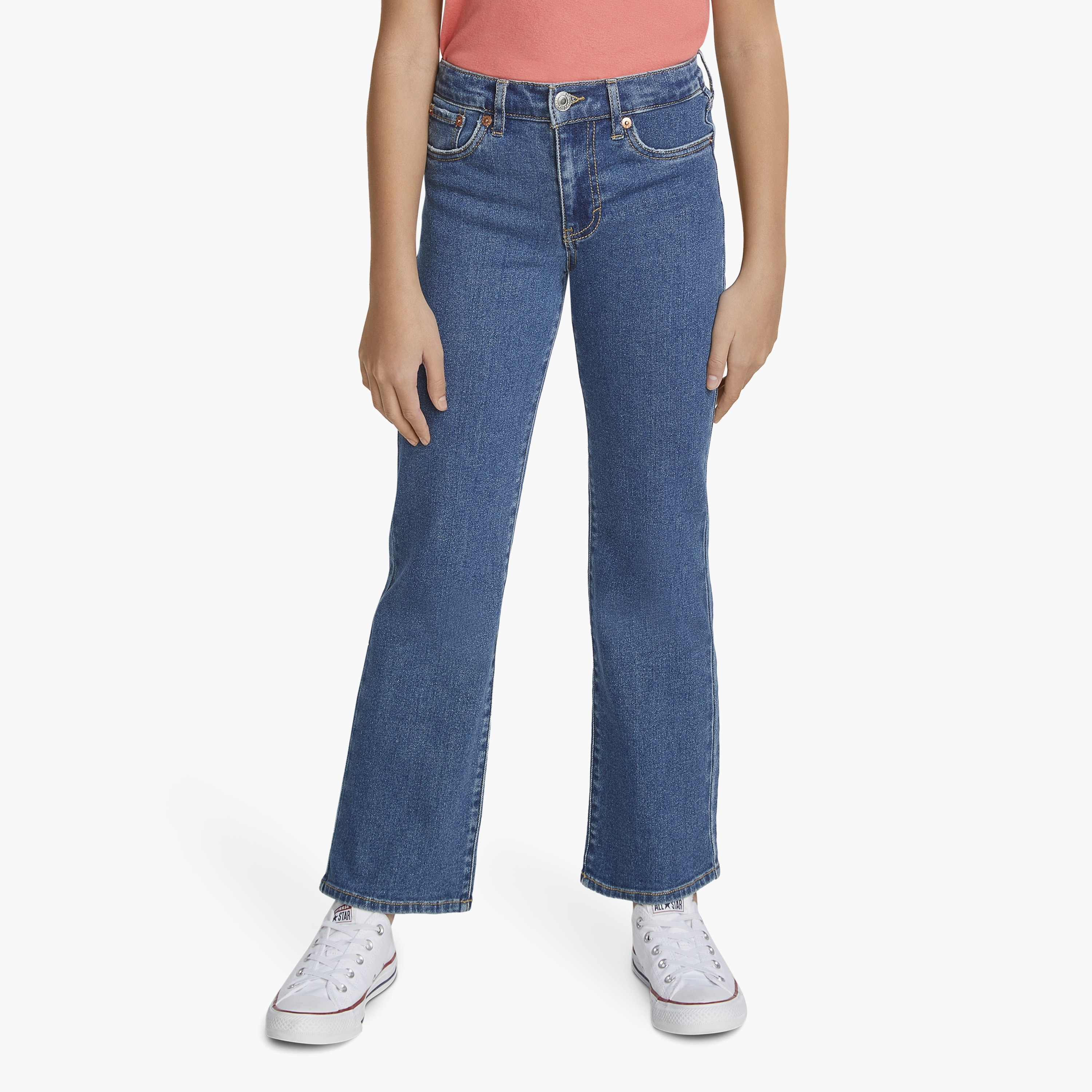 Levi’s Solid Wide Leg Jeans-girls-clothing-bottoms-jeansandjeggings-image-1