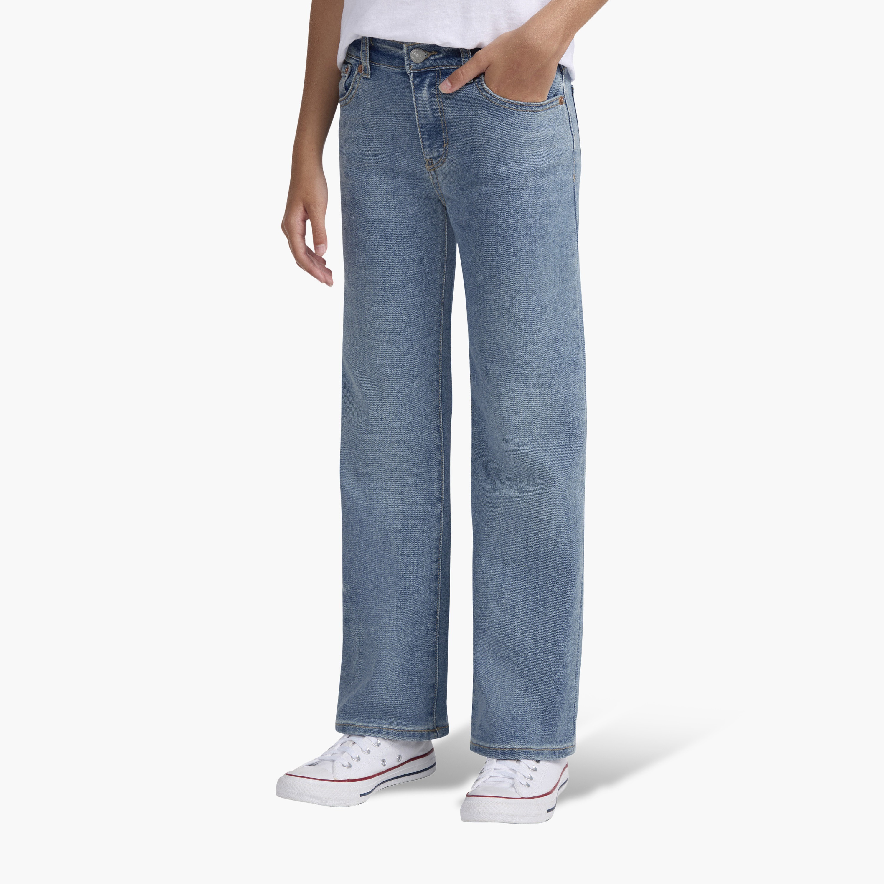 Levi's LVG Wide Leg Jeans-girls-clothing-bottoms-jeansandjeggings-image-4