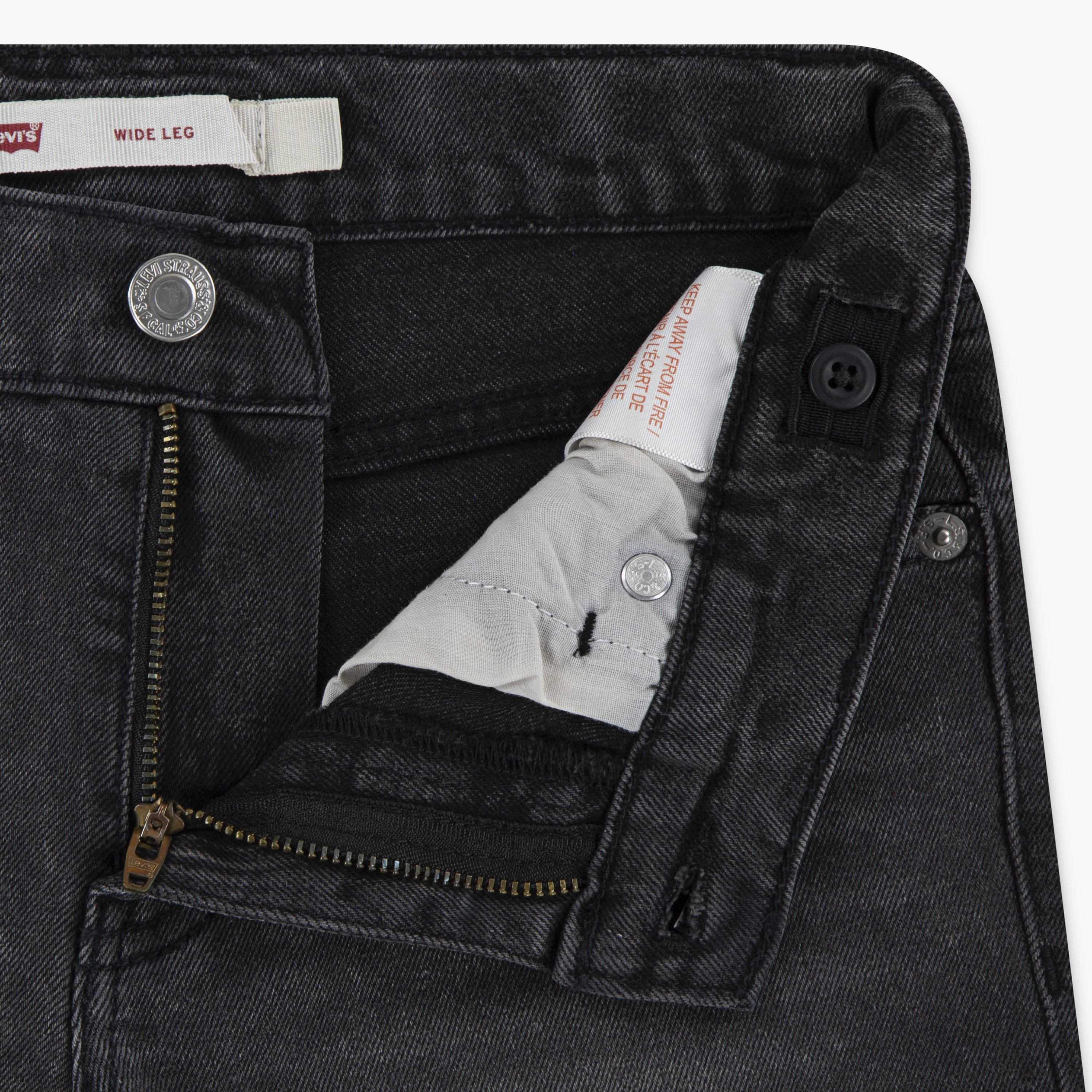بنطال جينز سادة واسع الساقين من ليفايس-boys-clothing-bottoms-jeans-image-1
