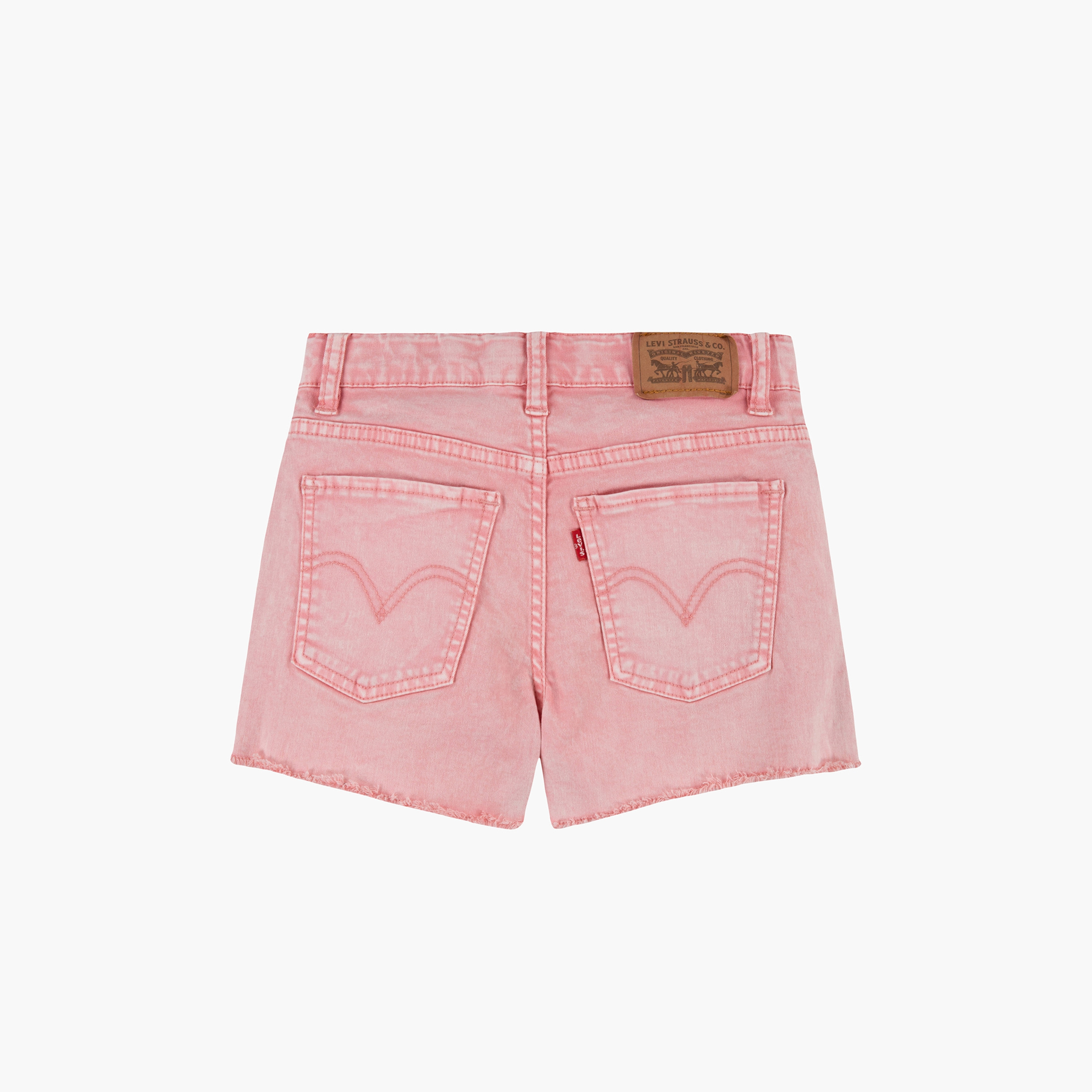 شورت سادة بزر إغلاق وجيوب من ليفايز-girls-clothing-bottoms-shorts-image-7