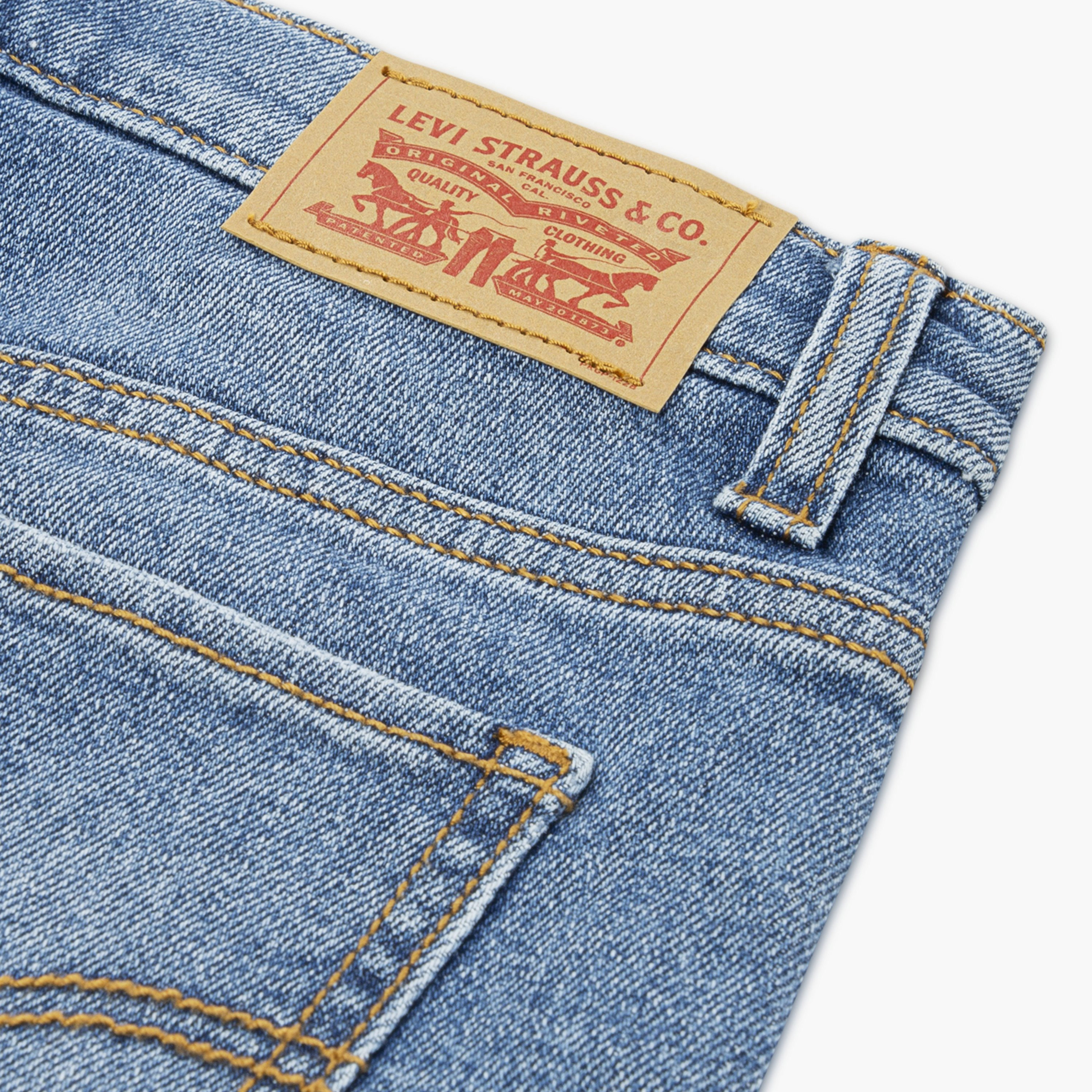 Levi's LVG Girlfriend Shorts-girls-clothing-bottoms-shorts-image-4