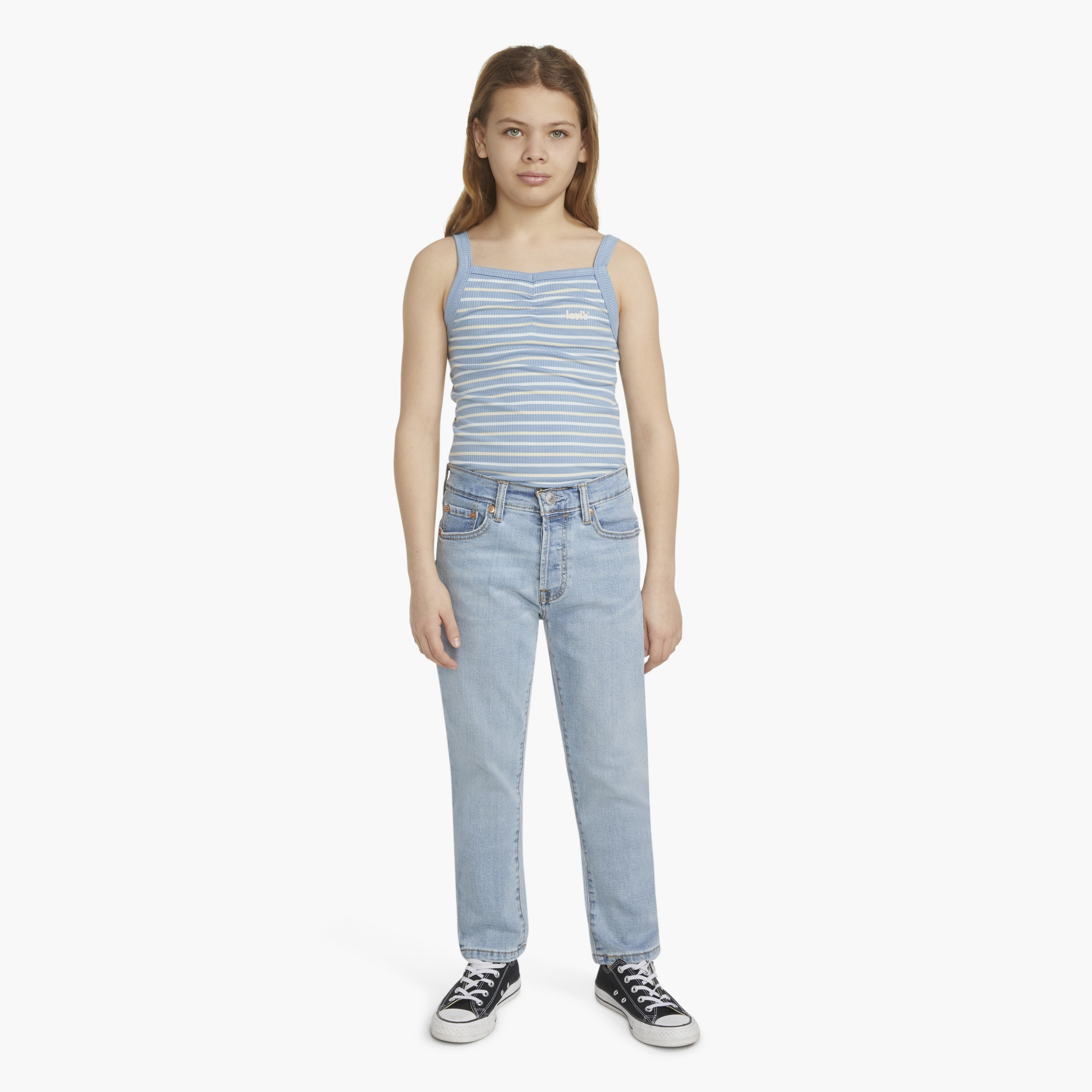 Levi's 501 Washed Original Jeans-girls-clothing-bottoms-jeansandjeggings-image-5
