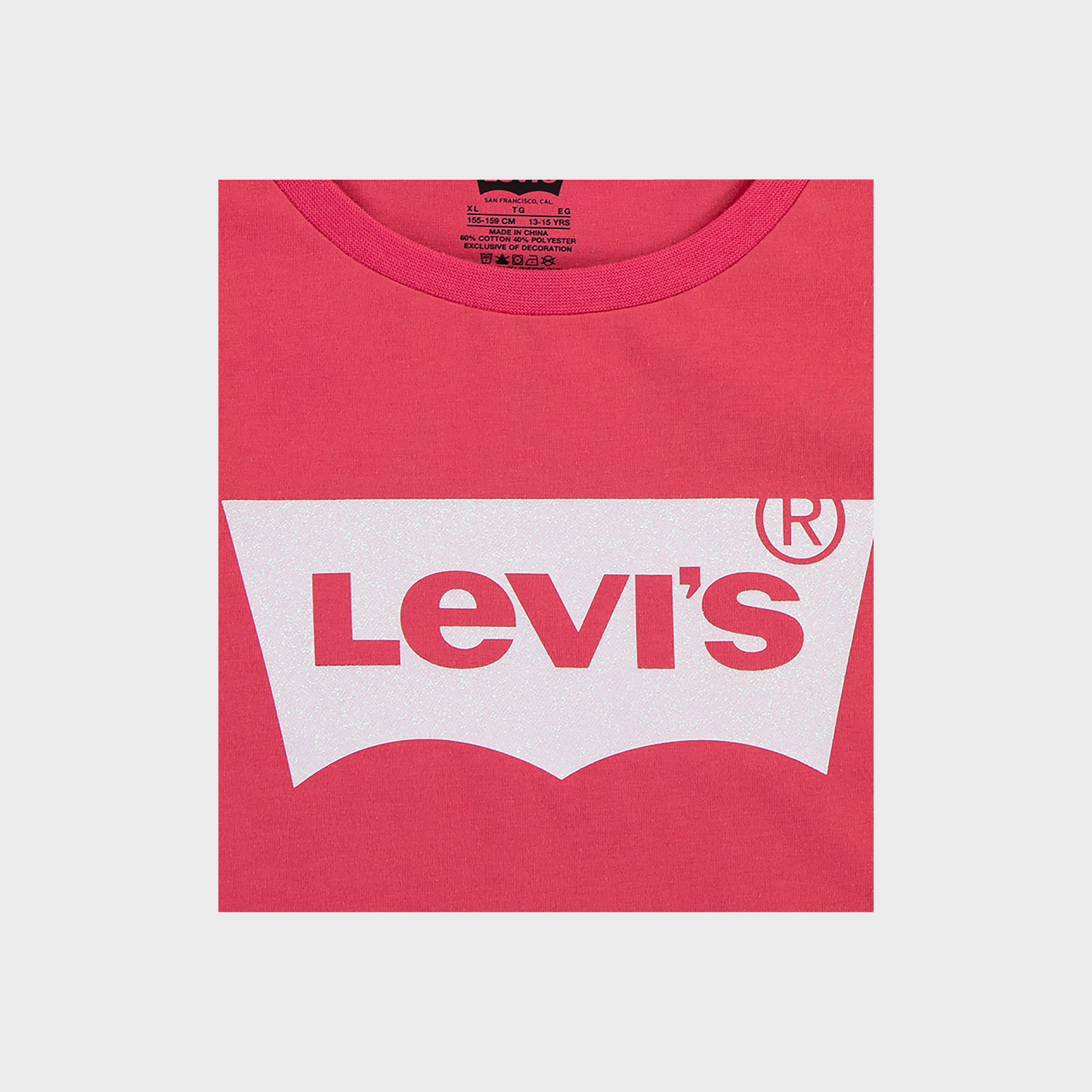 تي شيرت مطبوع بأكمام قصيرة من ليفايس-girls-clothing-tshirts-image-3