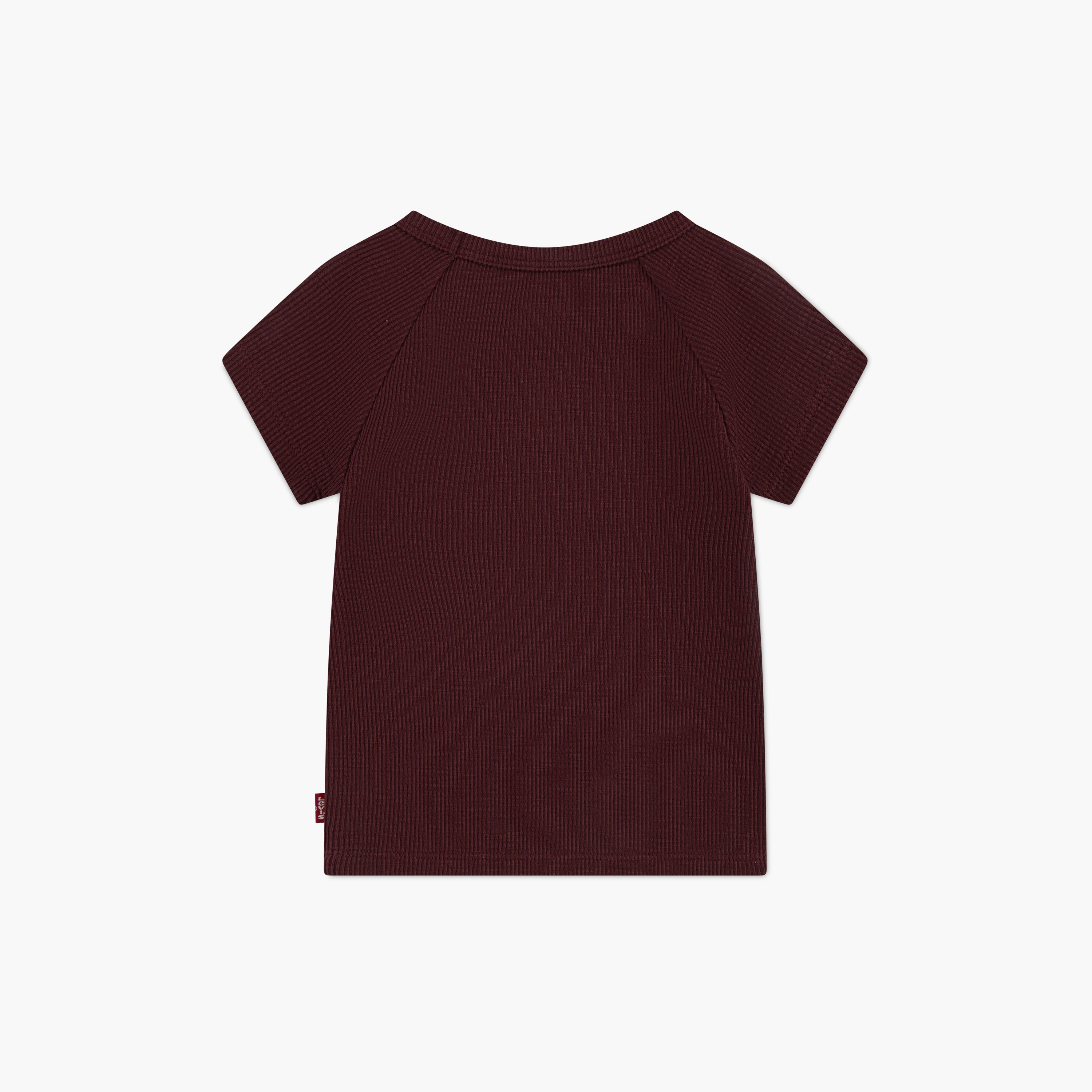 Levi’s Short Sleeves Ribbed Embroidered T-Shirt-girls-clothing-tshirts-image-2