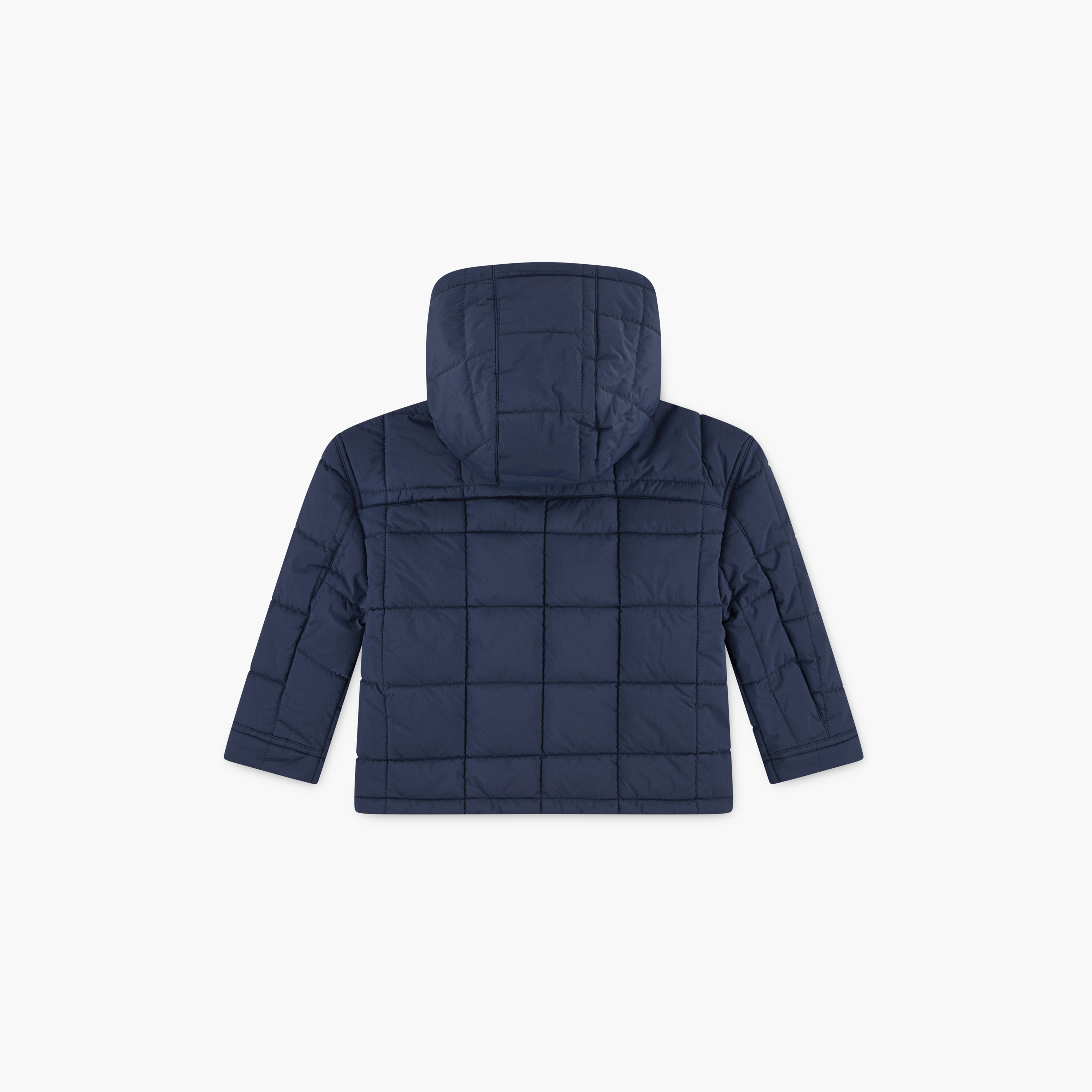 Levi’s Hooded Neck Boxy Fit Long Sleeves Solid Hoodie-girls-clothing-winterwear-jacketsandcoats-image-2