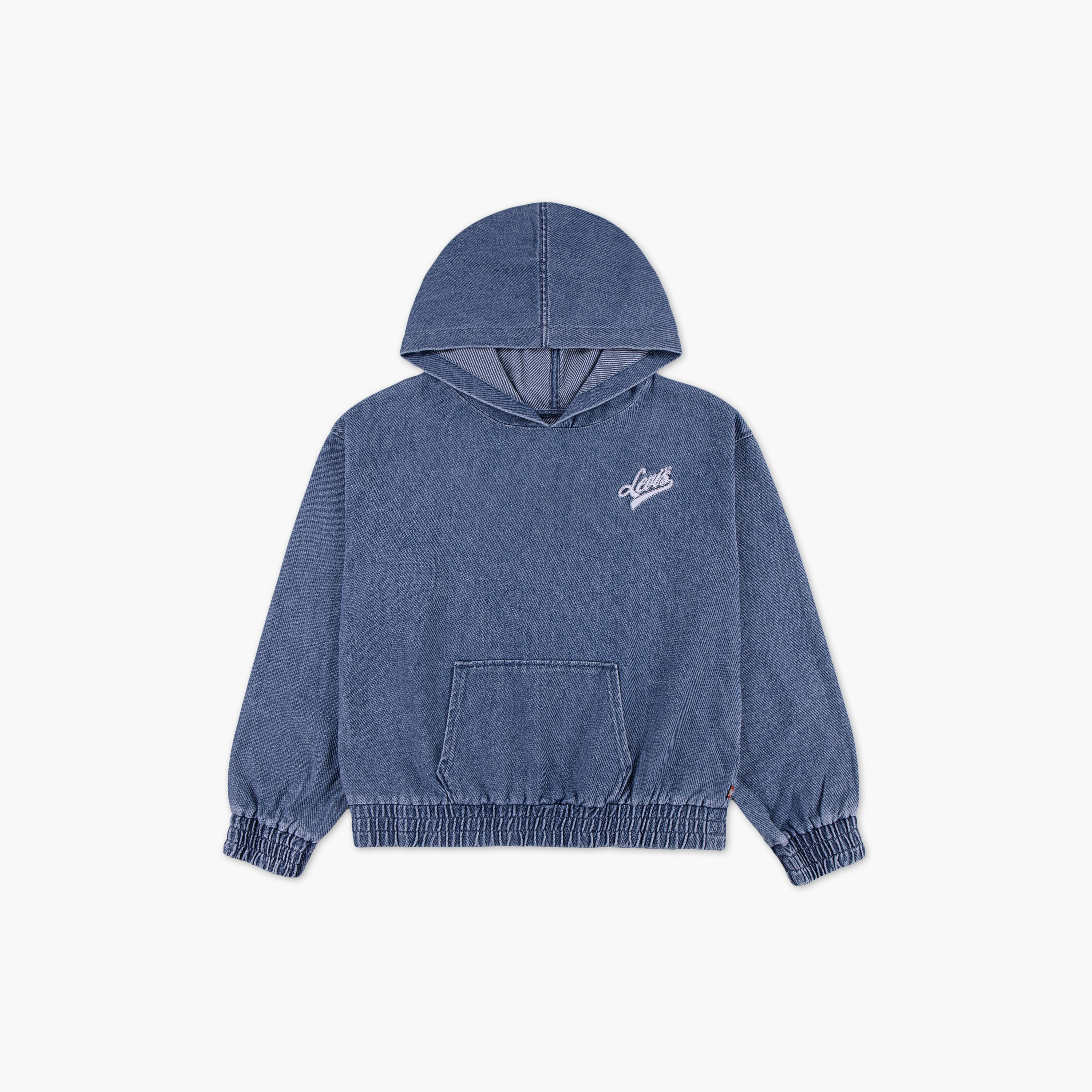 Levi’s Hooded Long Sleeves Printed Hoodie-girls-clothing-sweatshirts-image-1