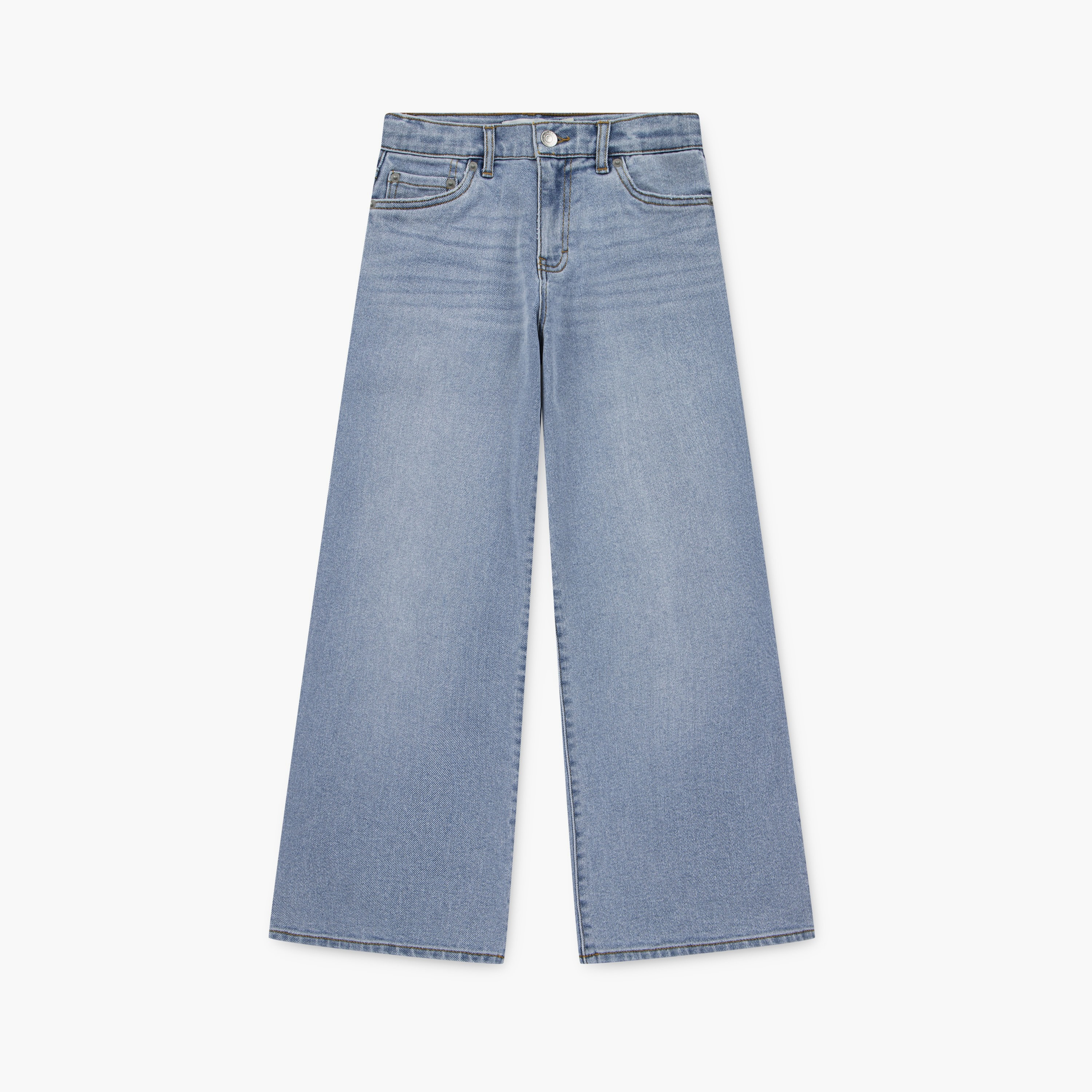 Levi’s High-Rise Baggy Fit Solid Jeans-girls-clothing-bottoms-jeansandjeggings-image-1