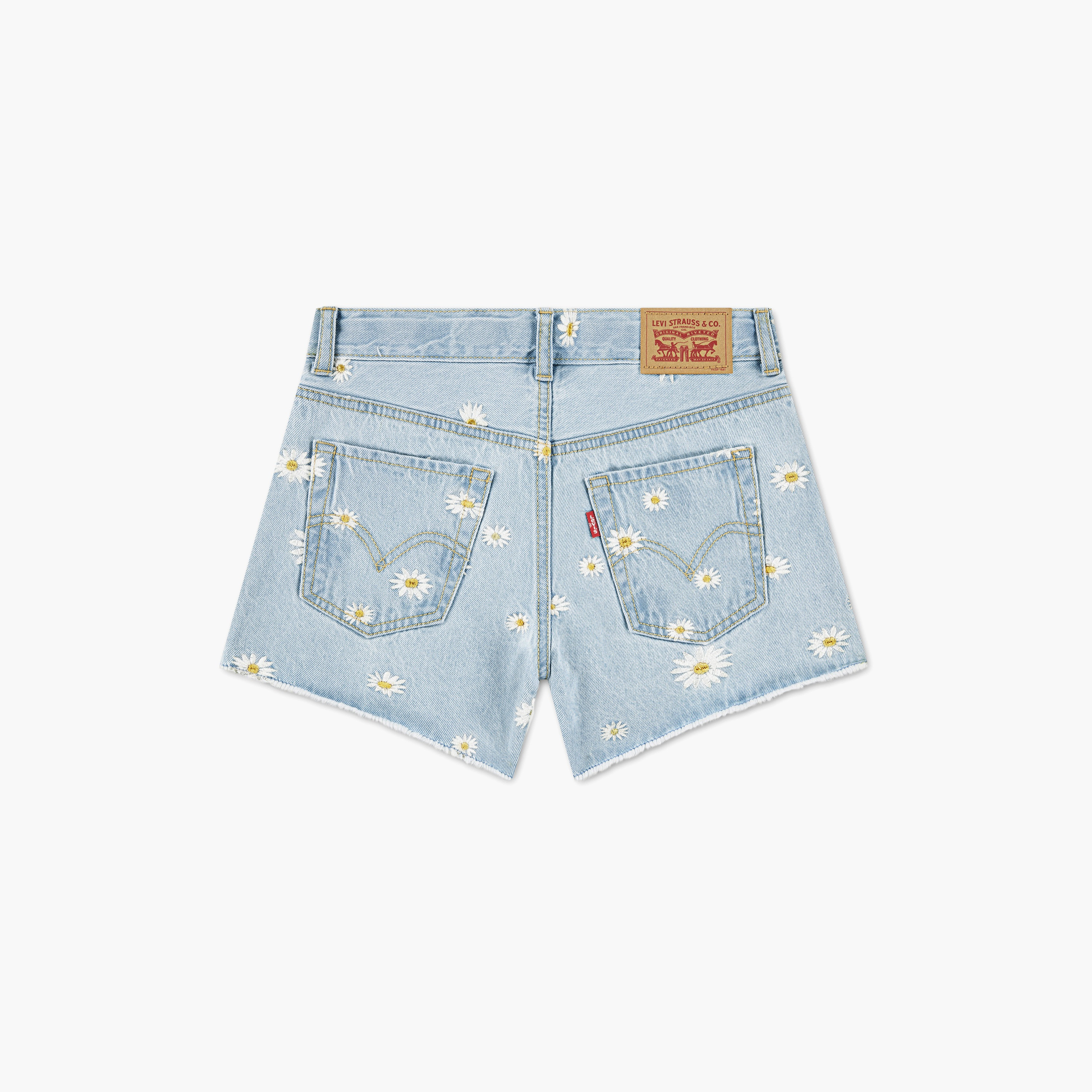 Levi's LVG Daisy Denim A-Line Short-girls-clothing-bottoms-shorts-image-6