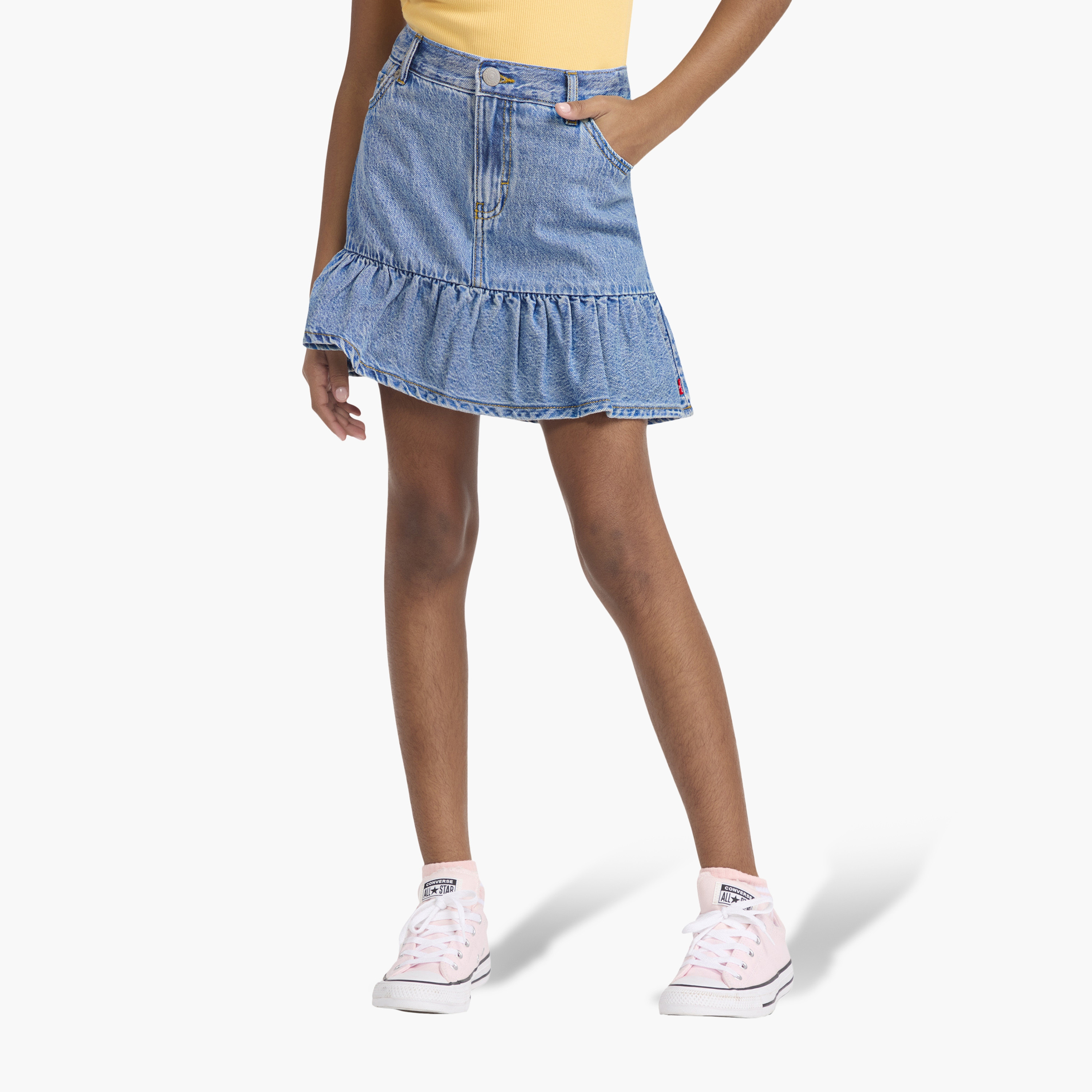 Levi's LVG Flounce Skort-girls-clothing-bottoms-skirts-image-1
