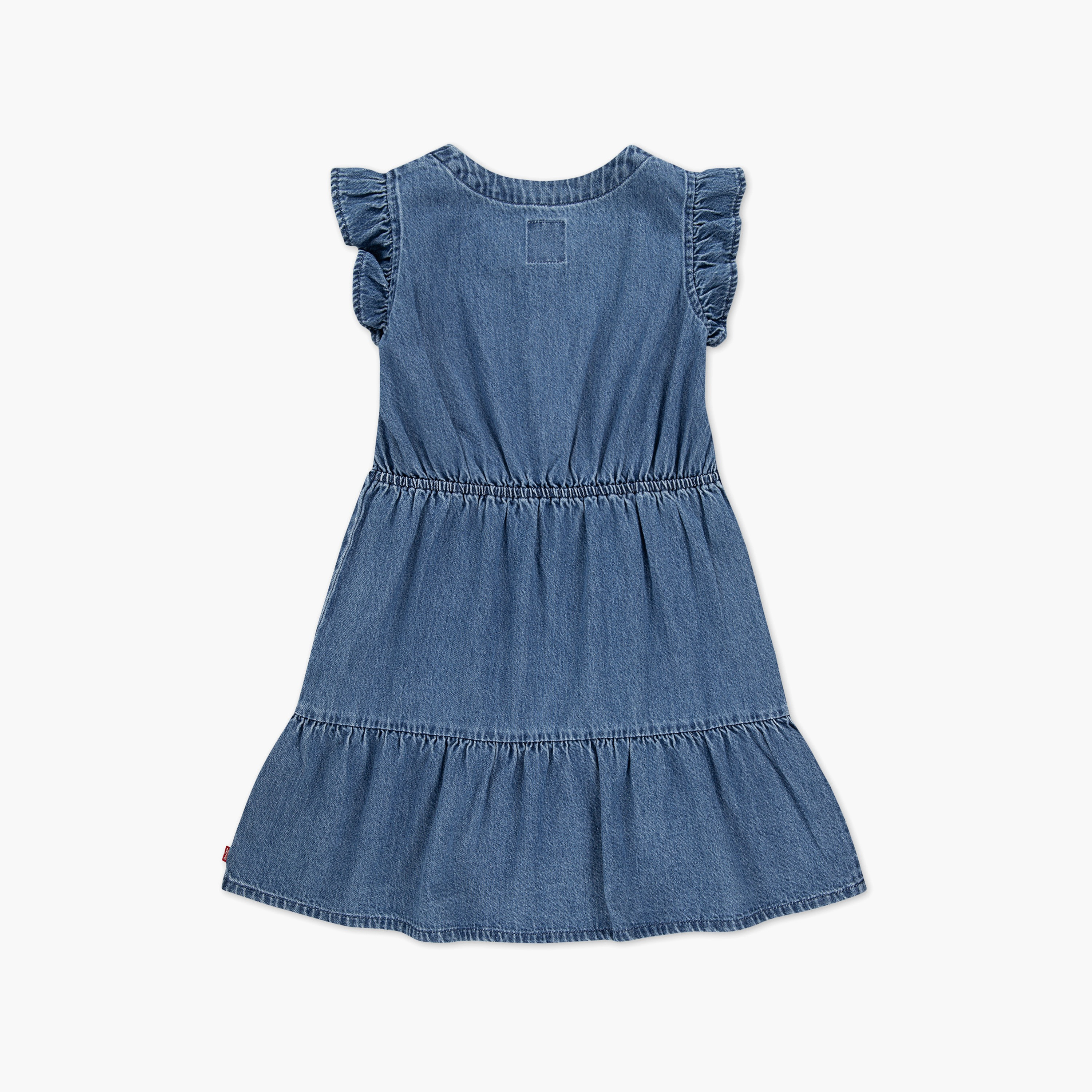 Levi's LVG Flutter Sleeve Button Up Dress-girls-clothing-dressesandjumpsuits-image-2