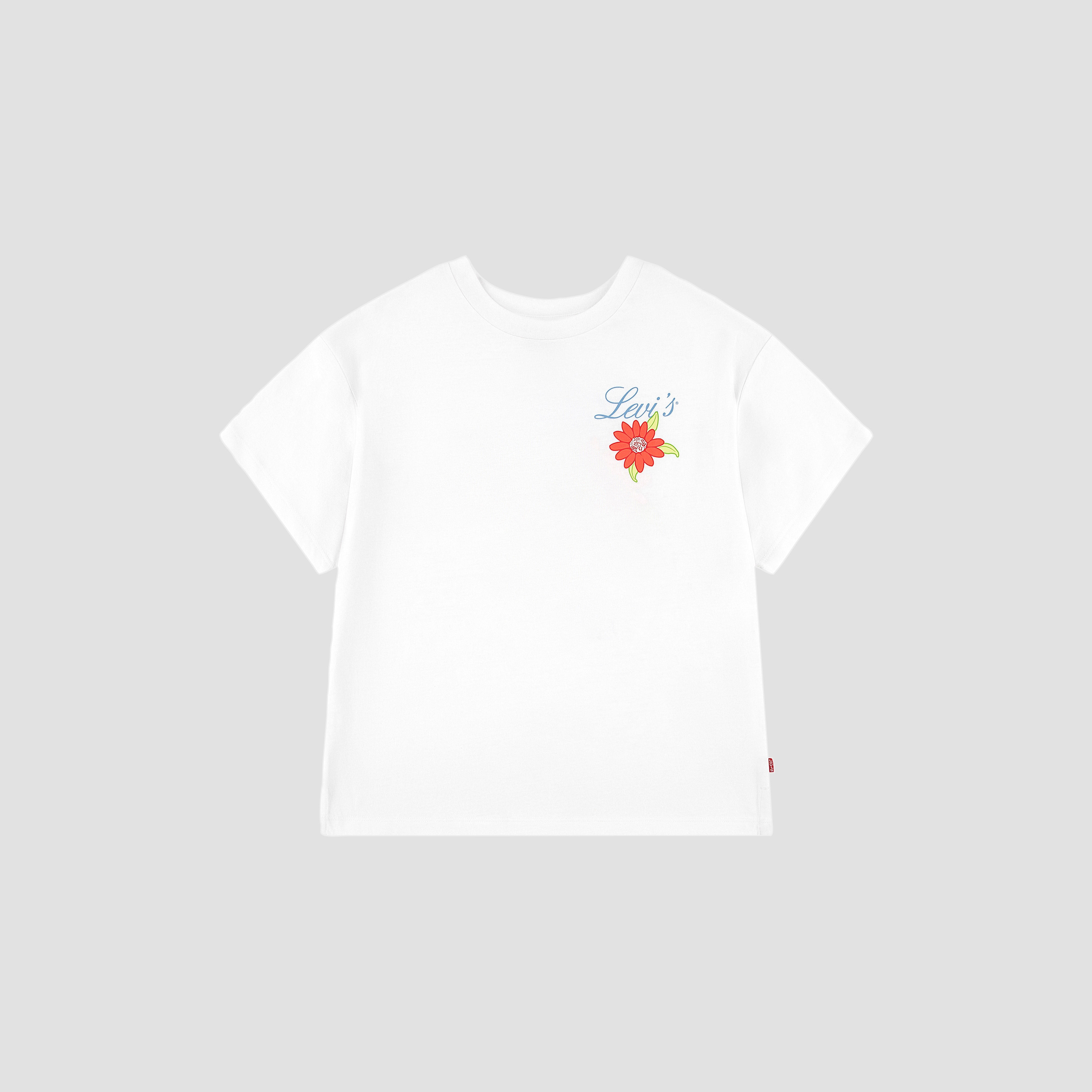 تي شيرت بقصة "أوفرسايزد" بطبعة زهور للبنات من ليفايس-girls-clothing-tshirts-image-7