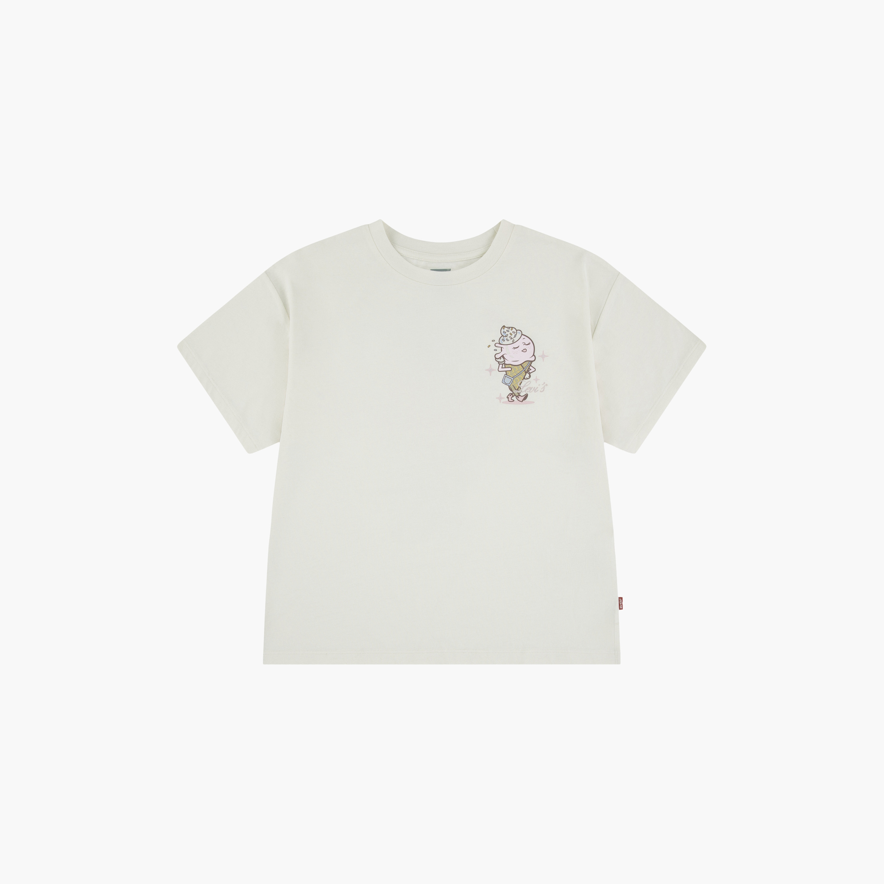 Levi's LVG Just Chilling Printed Oversized T-Shirt-girls-clothing-tshirts-image-1