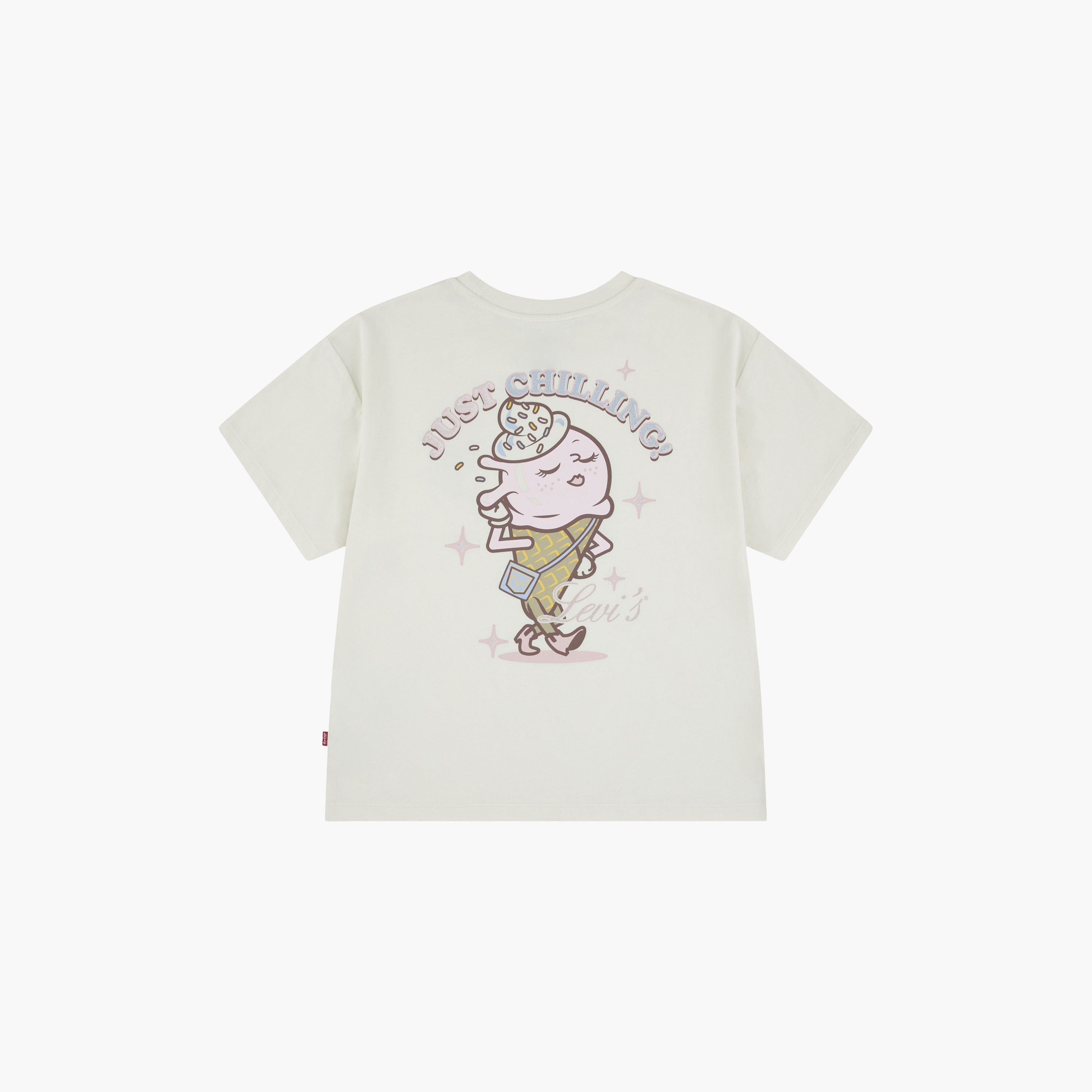 Levi's LVG Just Chilling Printed Oversized T-Shirt-girls-clothing-tshirts-image-2