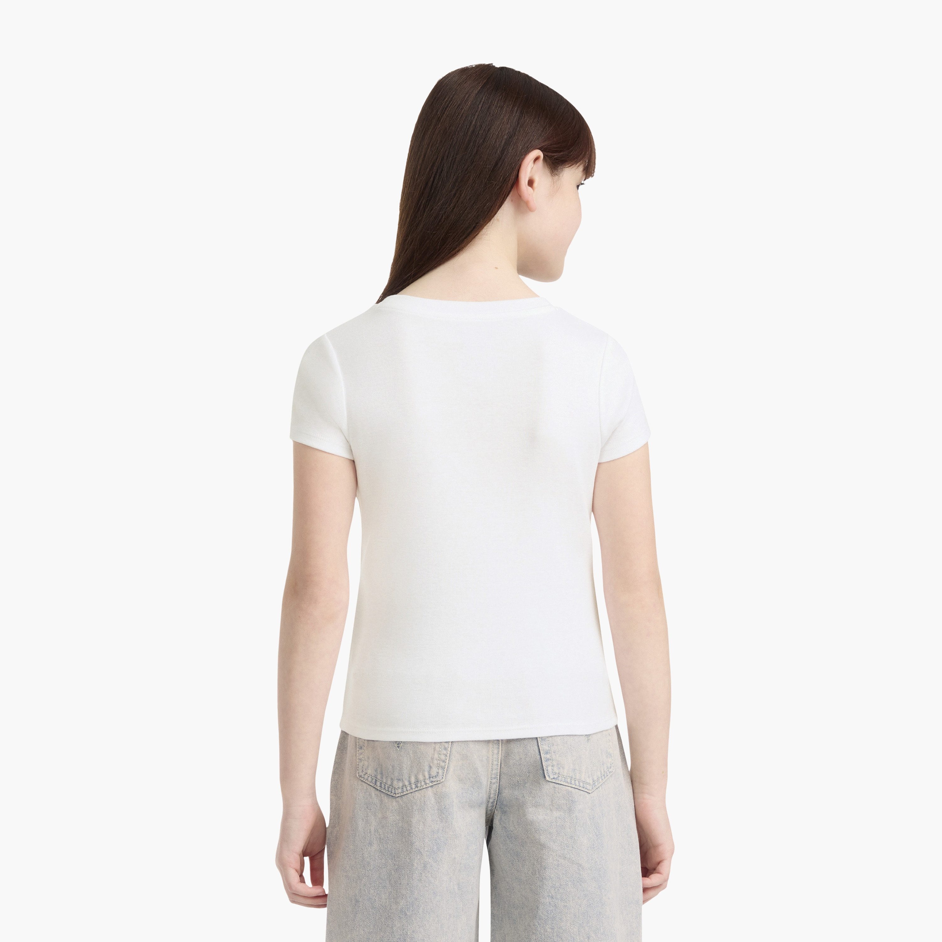 Levi's LVG Rib Meet And Greet Jam Printed T-Shirt-girls-clothing-tshirts-image-4