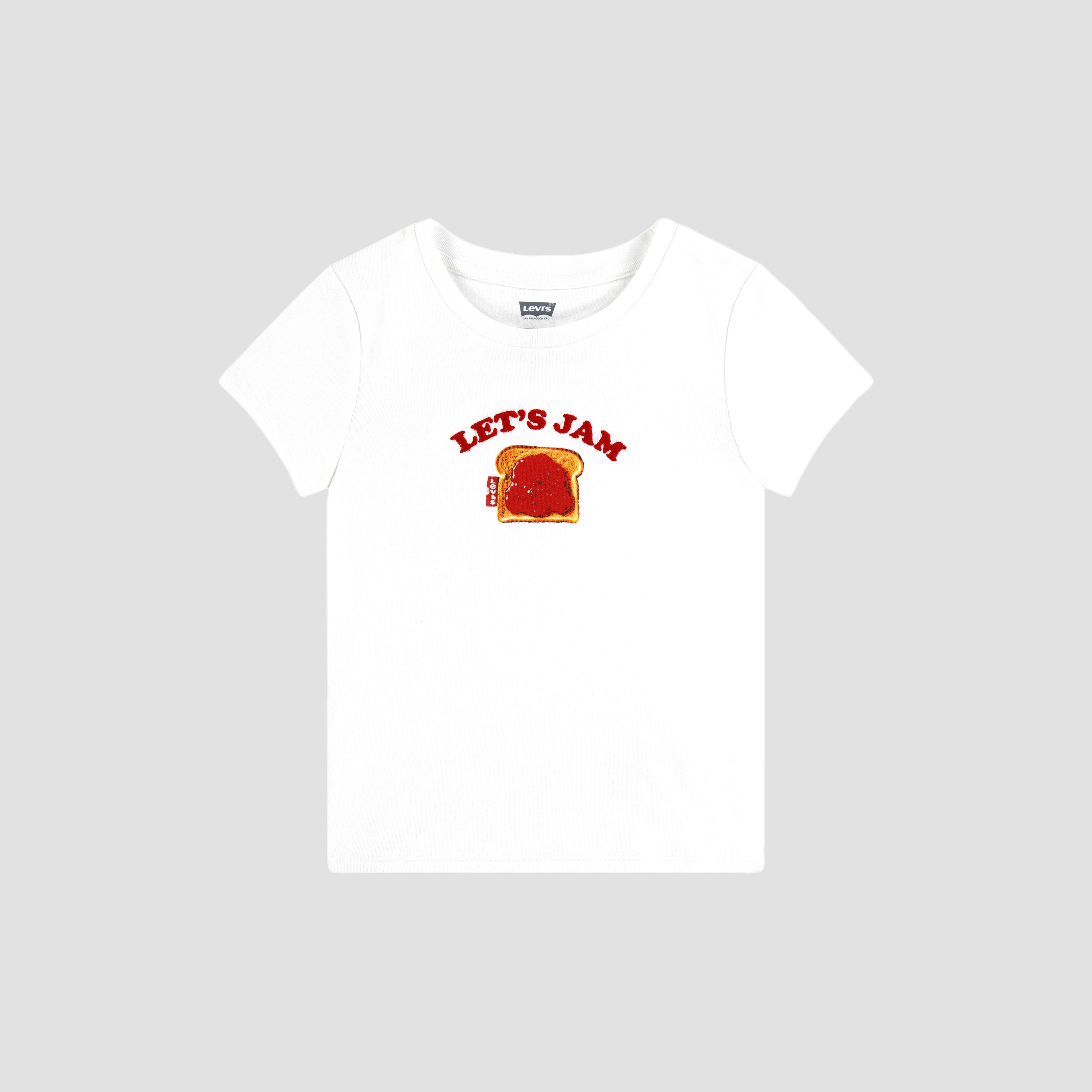 Levi's LVG Rib Meet And Greet Jam Printed T-Shirt-girls-clothing-tshirts-image-7