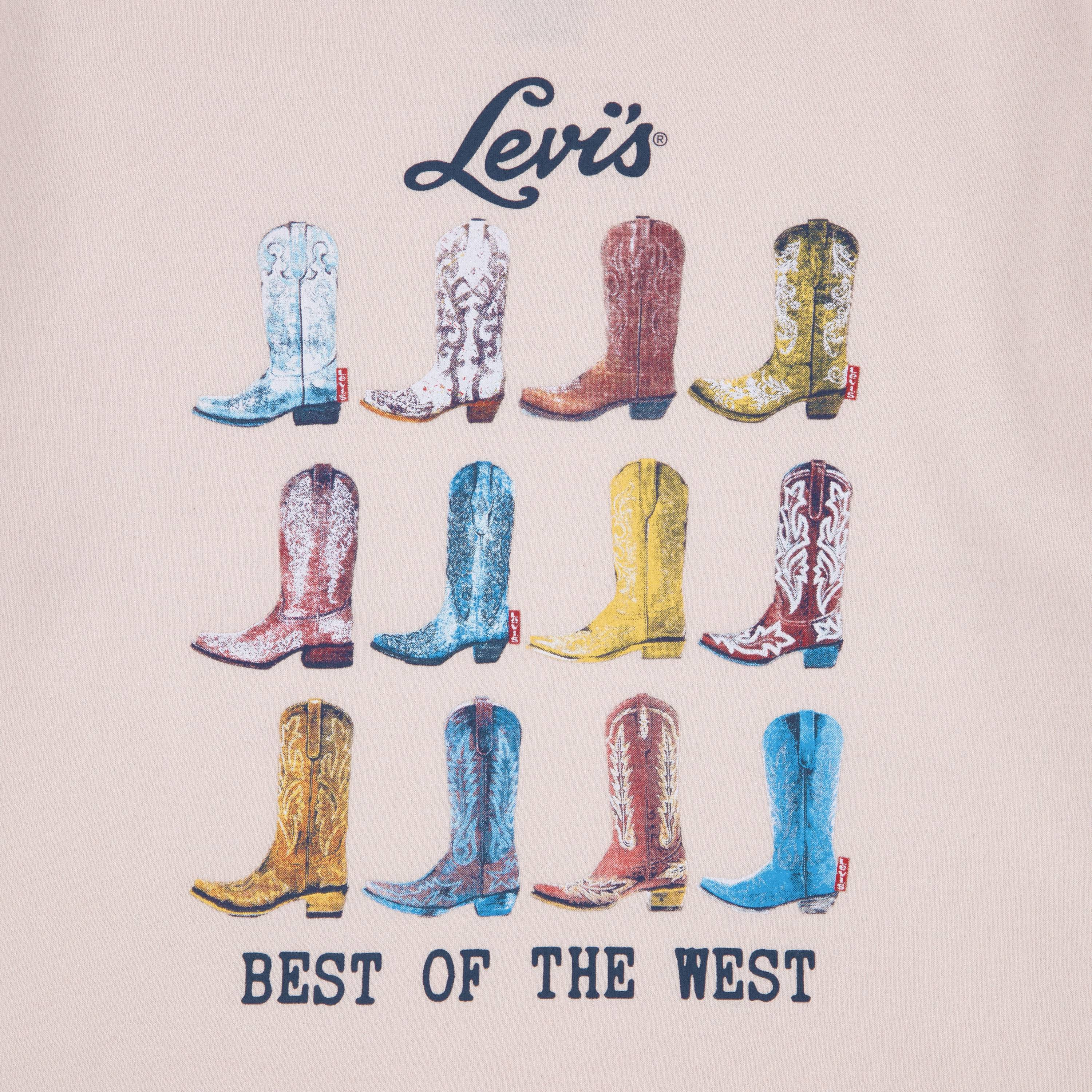 Levi's LVG Boots Oversized Printed T-Shirt-girls-clothing-tshirts-image-3