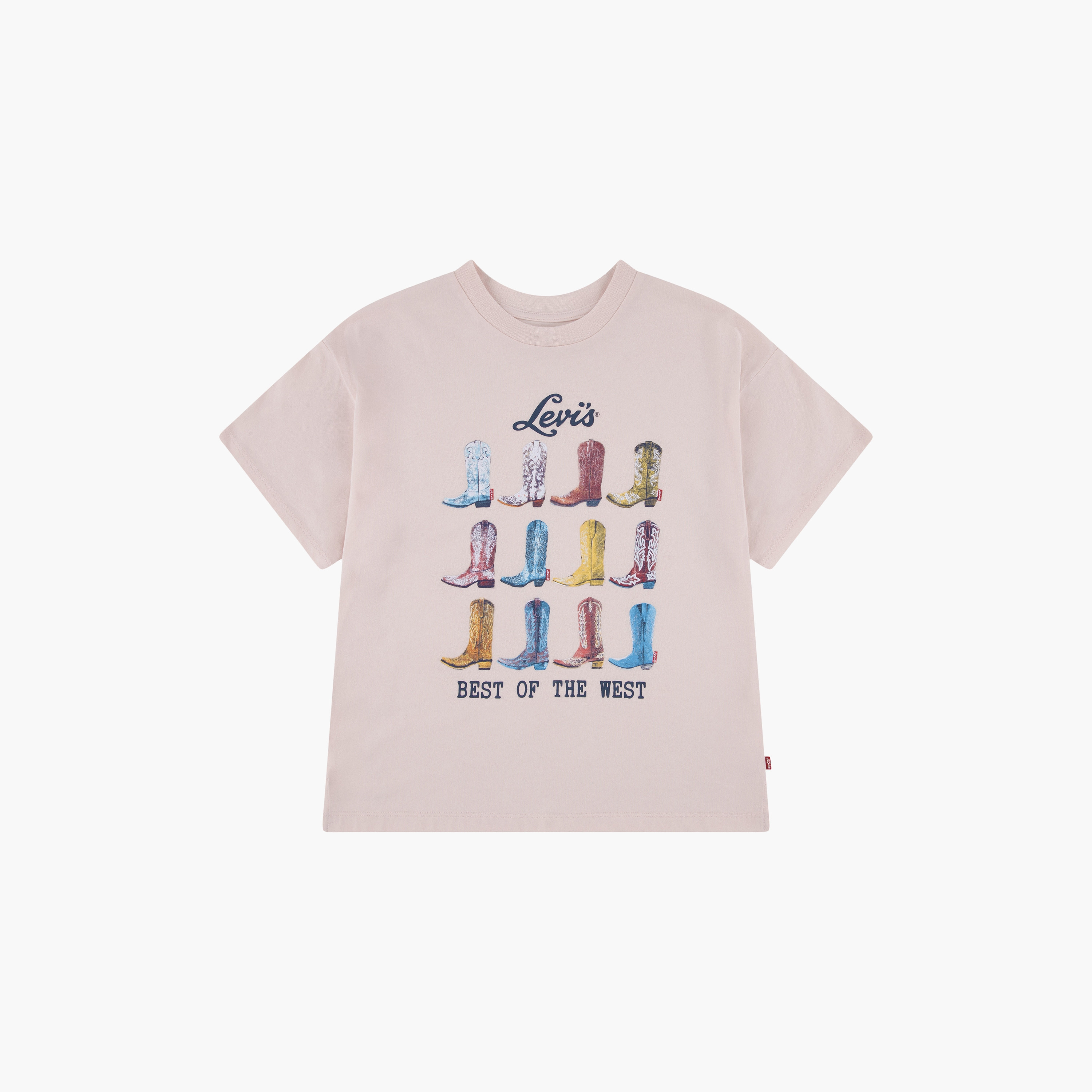 Levi's LVG Boots Oversized Printed T-Shirt-girls-clothing-tshirts-image-5