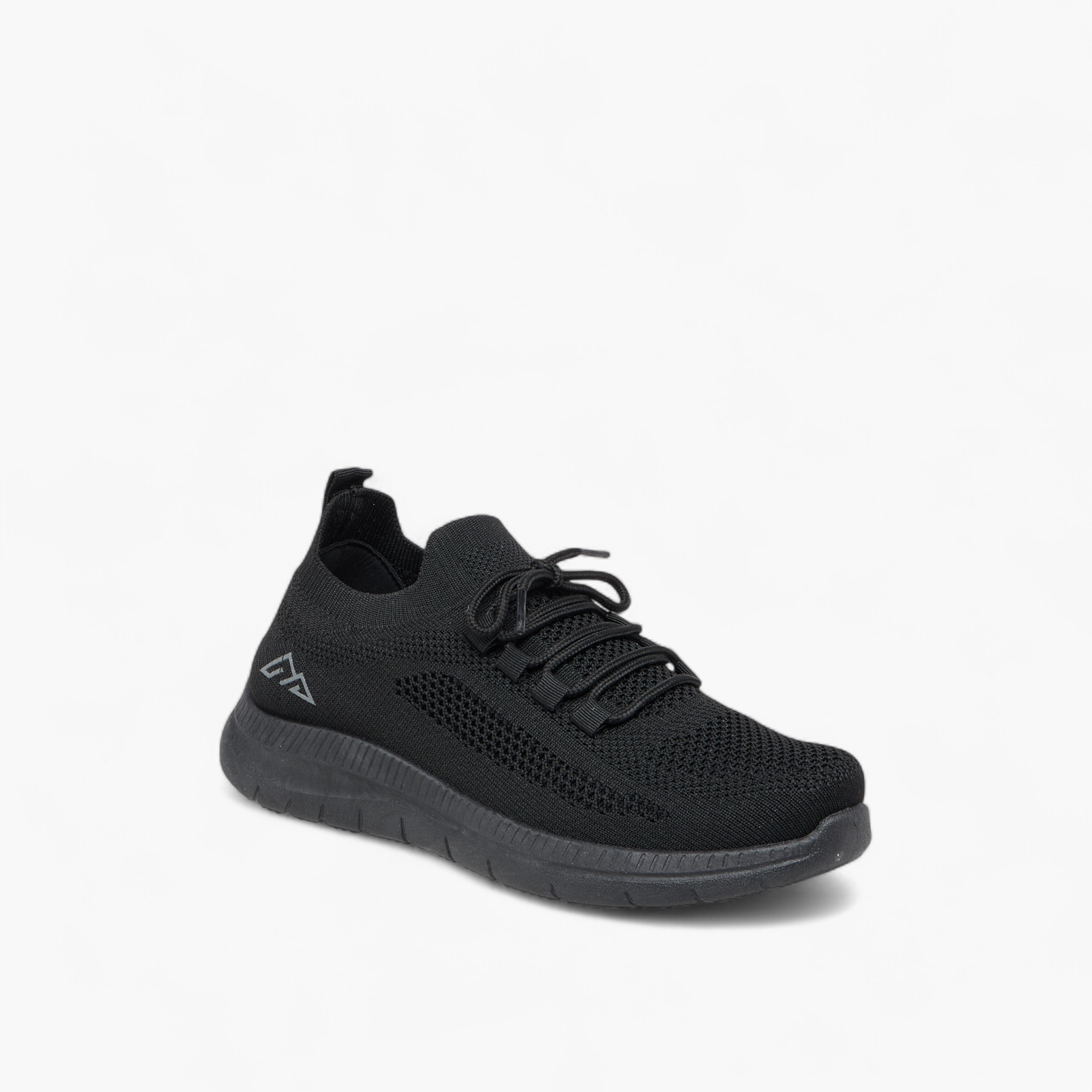 Oaklan by Shoexpress Logo Print Sports Shoes with Lace-Up Closure-sports-women-shoes-image-2