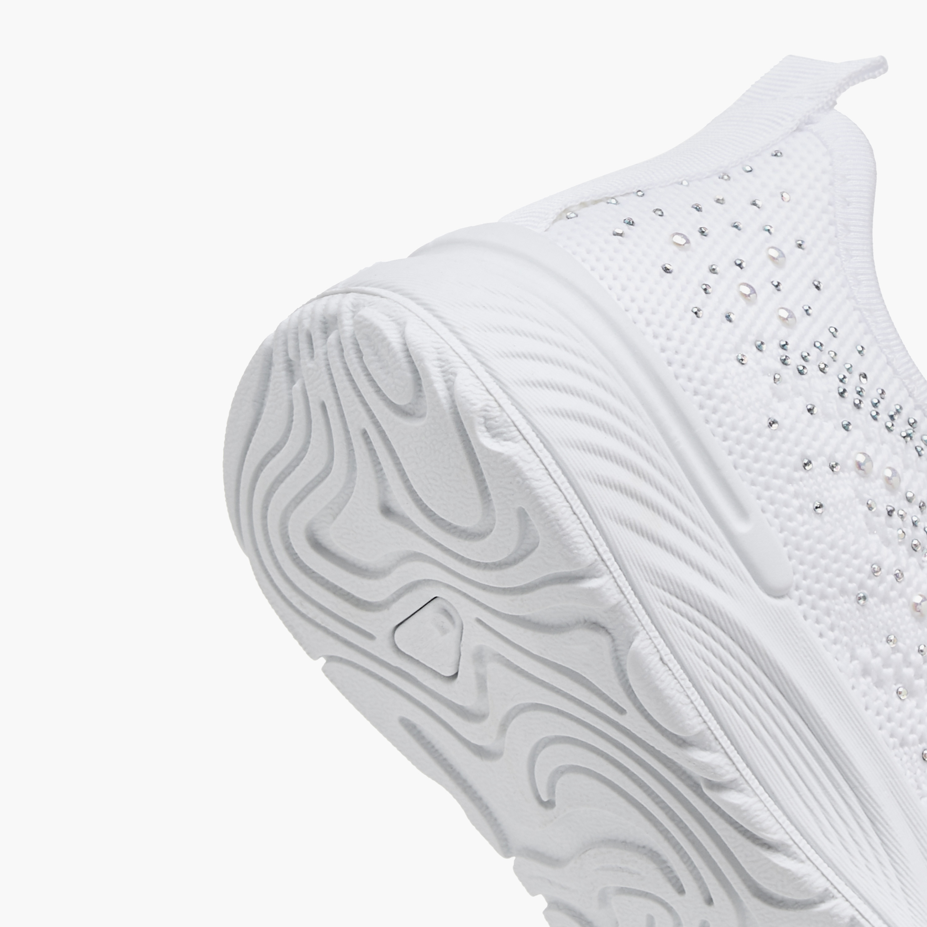 Flora Bella Embellished Slip-On Sneakers with Lace Detail-girls-shoes-sneakers-image-5