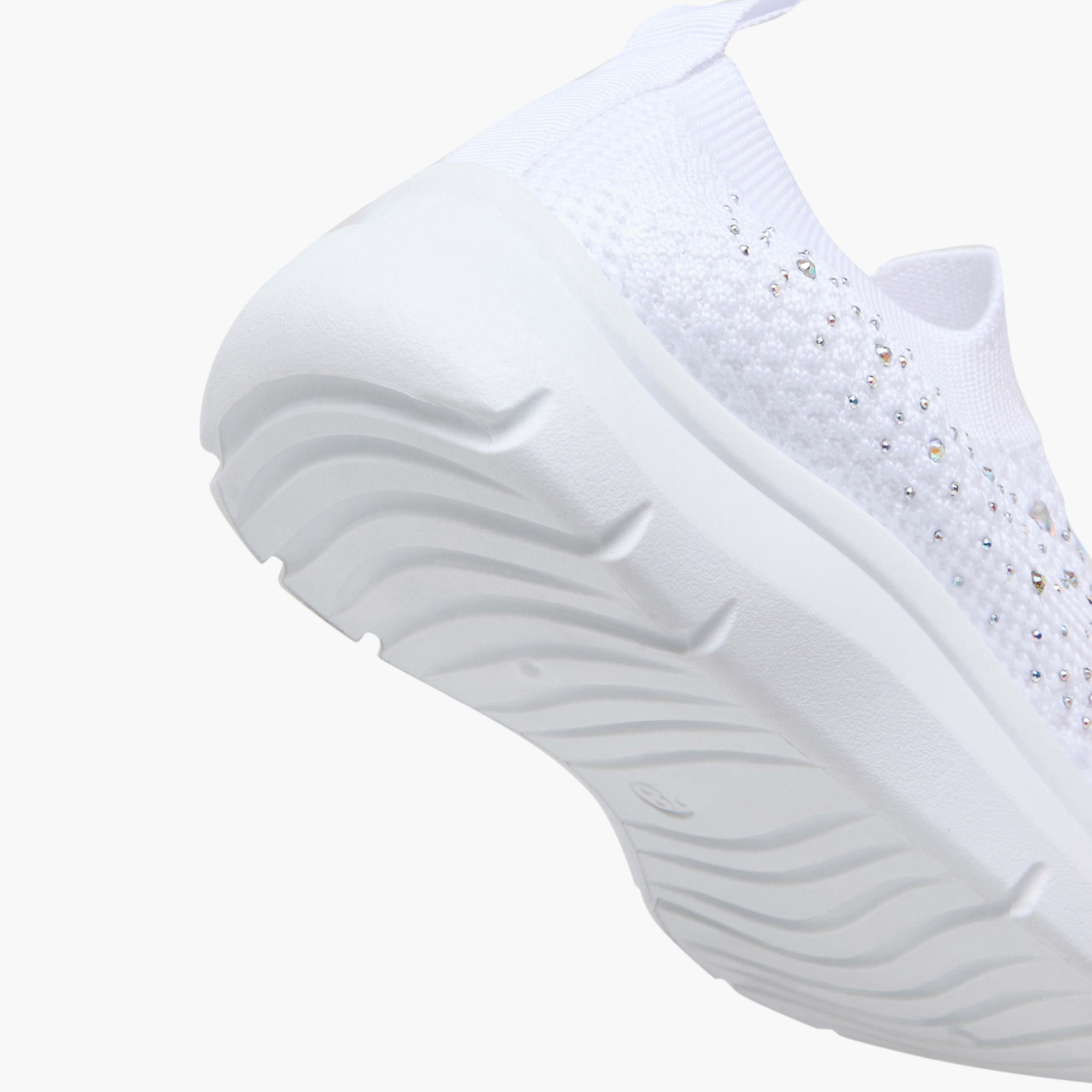 Flora Bella Embellished Slip-On Sneakers with Pull Tabs-girls-shoes-sneakers-image-4