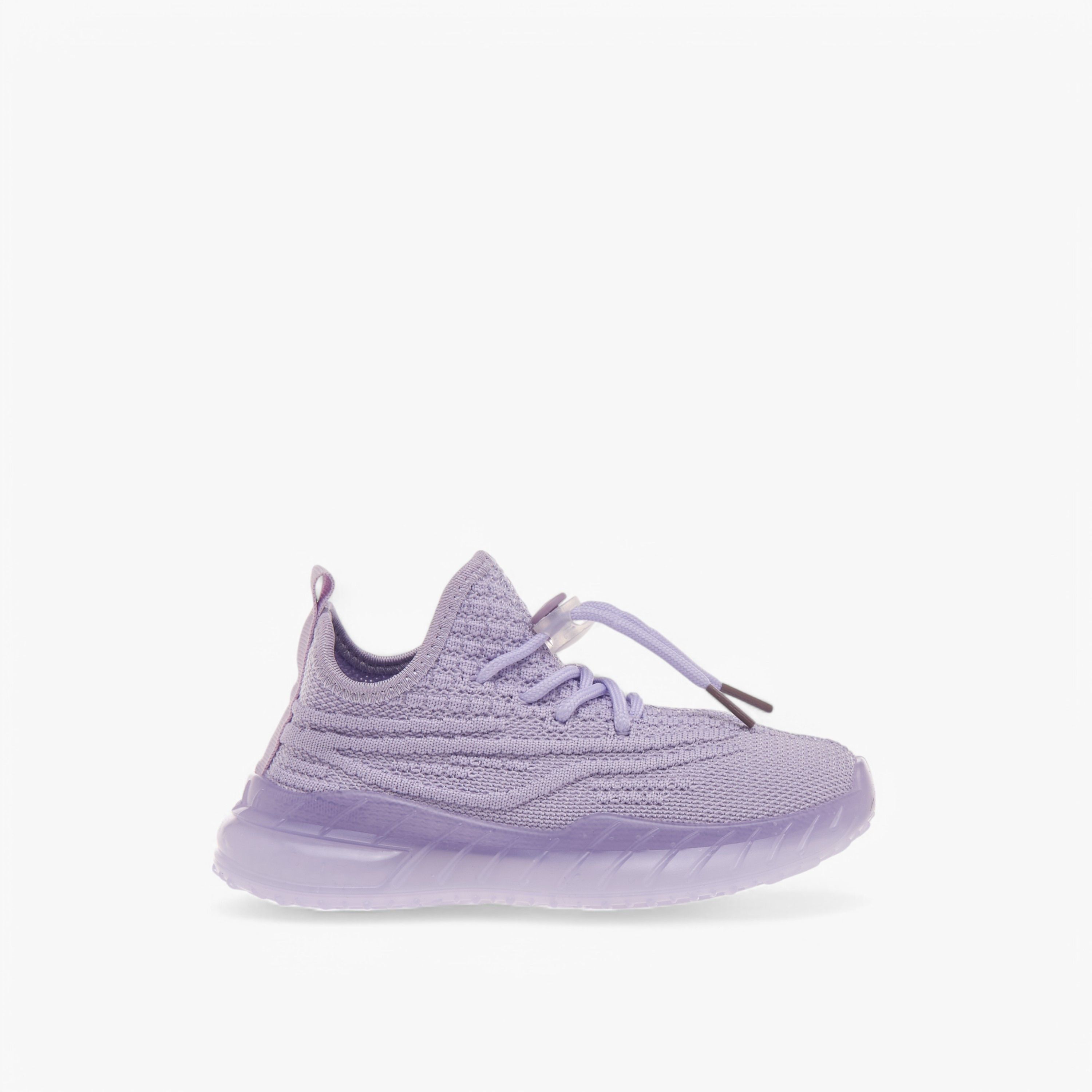 Oaklan by Shoexpress Monotone Sports Shoes with Lace-Up Closure-girls-shoes-sneakers-image-3