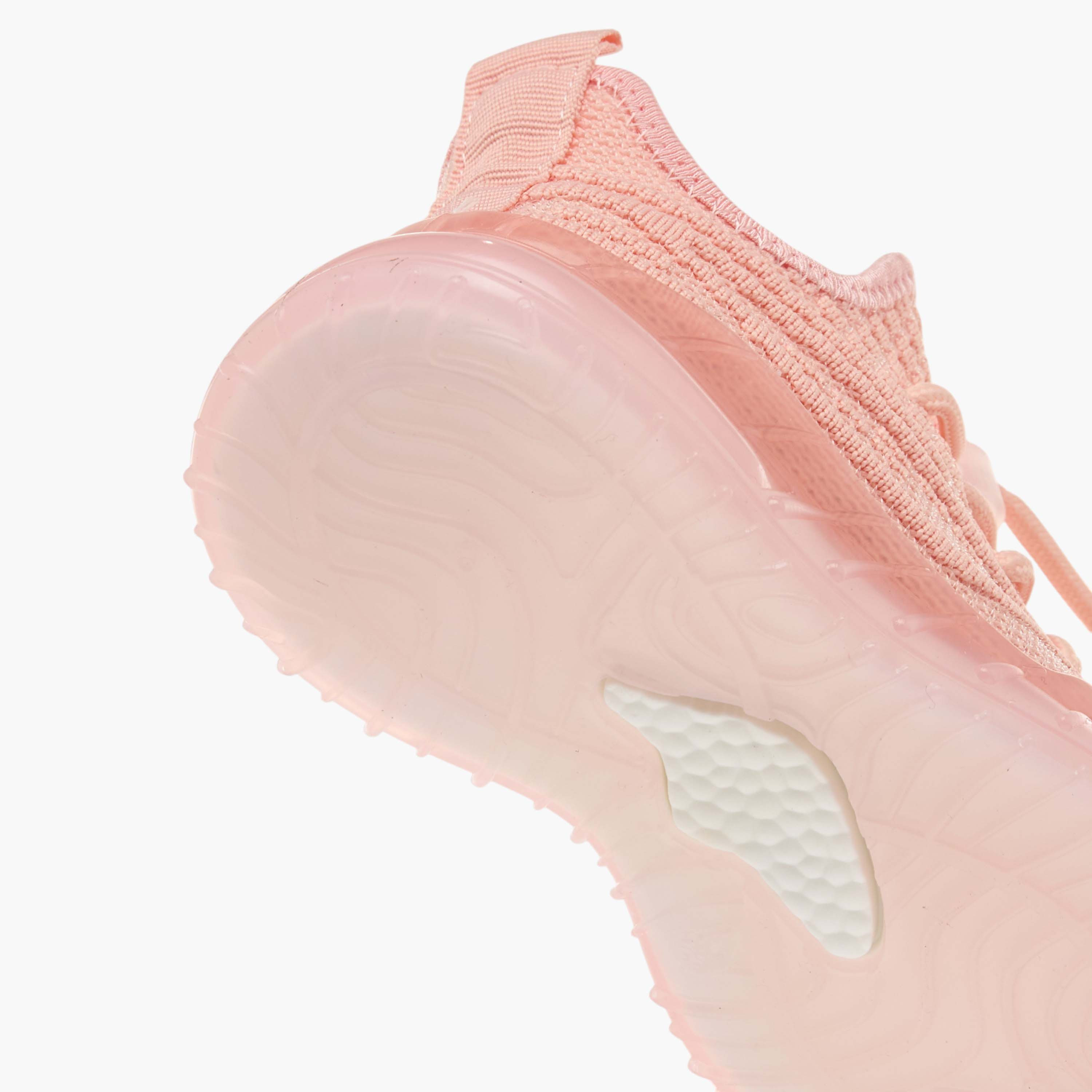 Oaklan by Shoexpress Monotone Sports Shoes with Lace-Up Closure-girls-shoes-sneakers-image-10