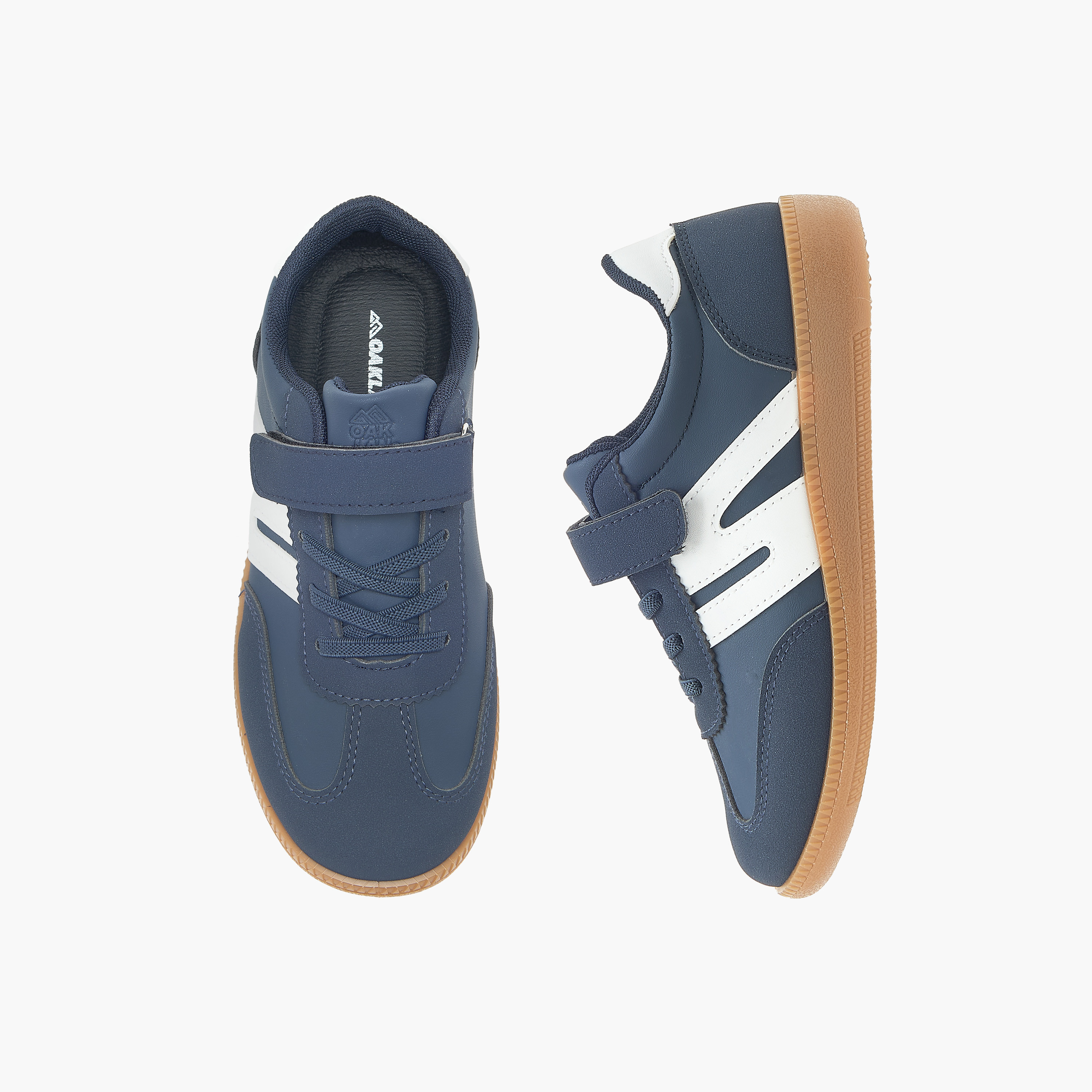 Oakland Kids' Walking Shoes with Hook and Loop Closure-boys-shoes-sneakers-image-1