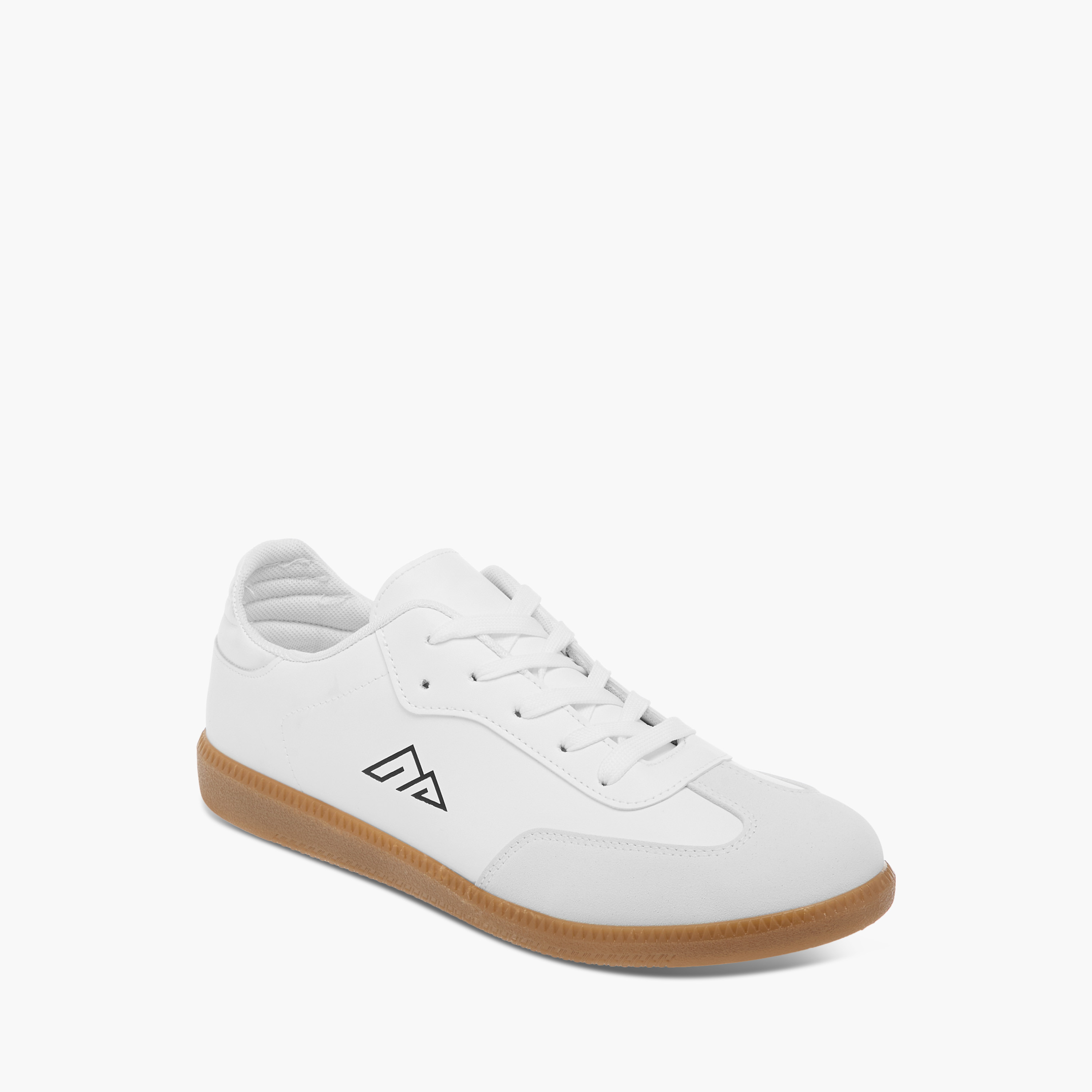 Oaklan by Shoexpress Panelled Sneakers with Lace-Up Closure-sports-men-shoes-image-2