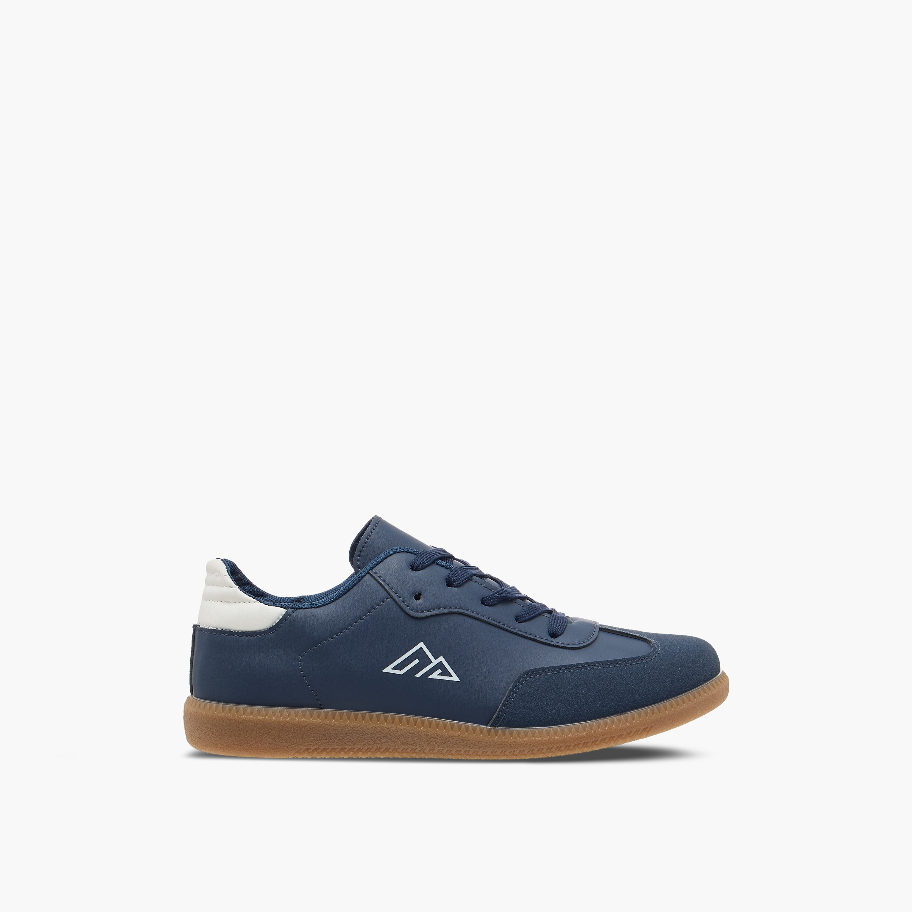Oaklan by Shoexpress Panelled Sneakers with Lace-Up Closure-sports-men-shoes-image-3