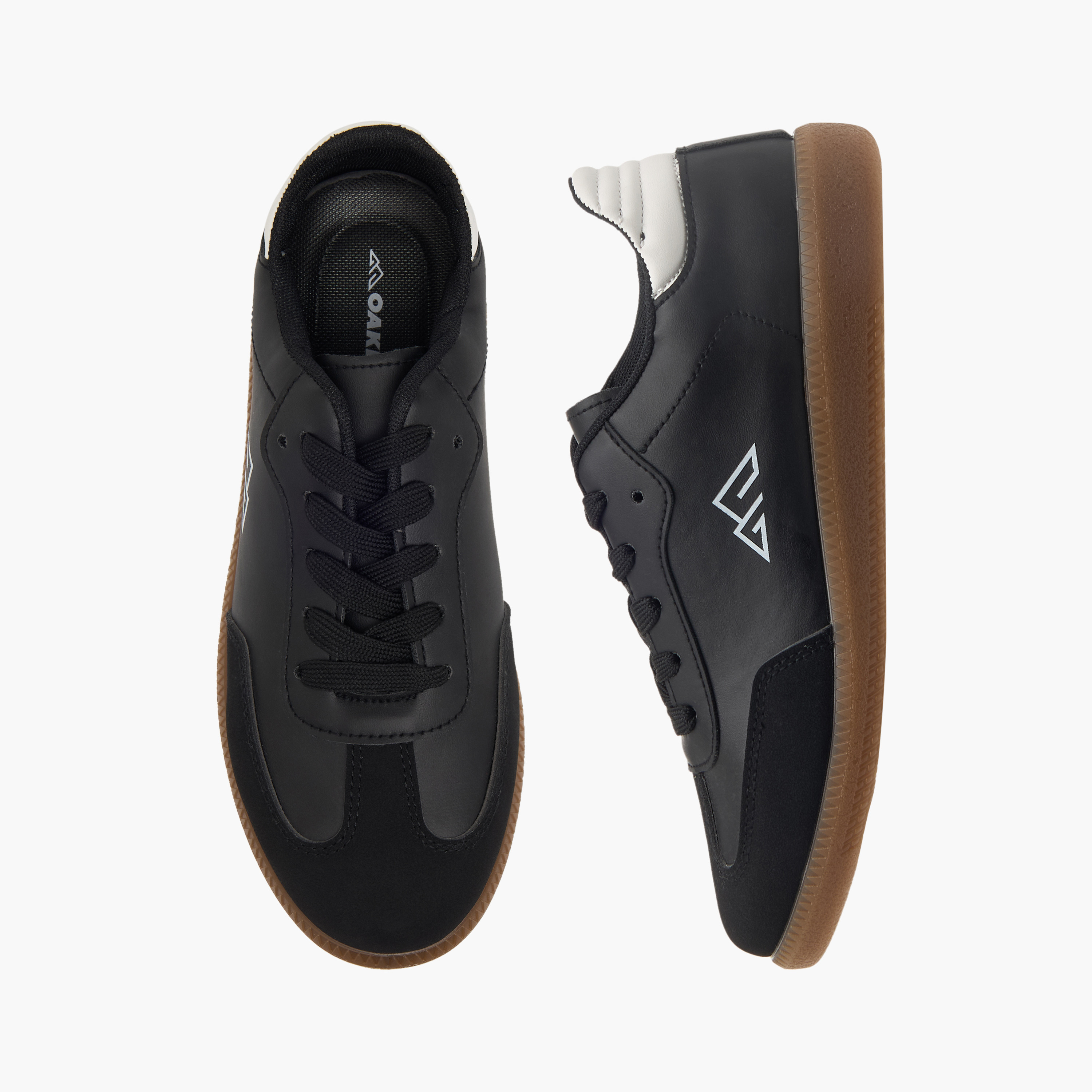 Oaklan by Shoexpress Panelled Lace-Up Sneakers-women-shoes-sneakers-image-1