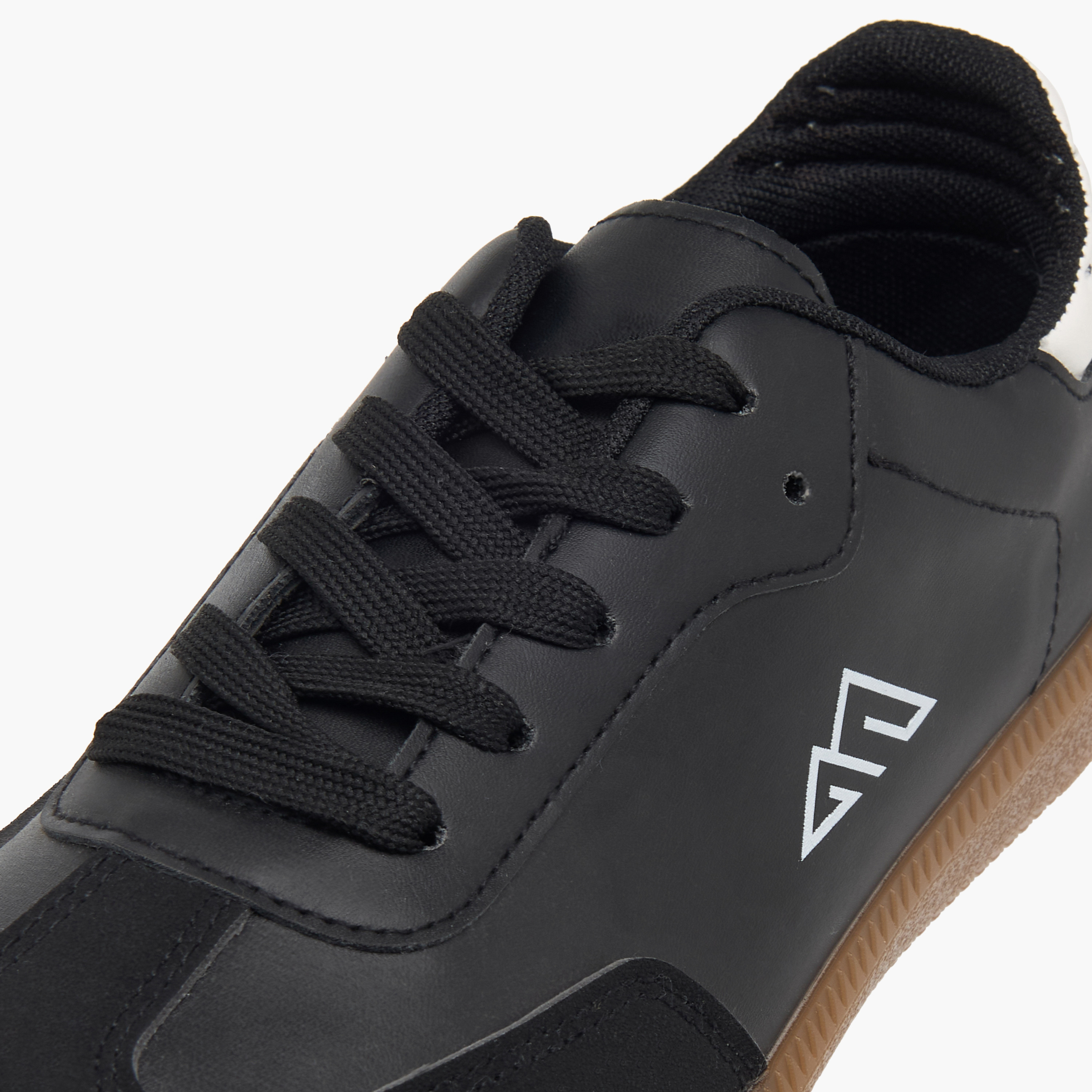 Oaklan by Shoexpress Panelled Lace-Up Sneakers-women-shoes-sneakers-image-4