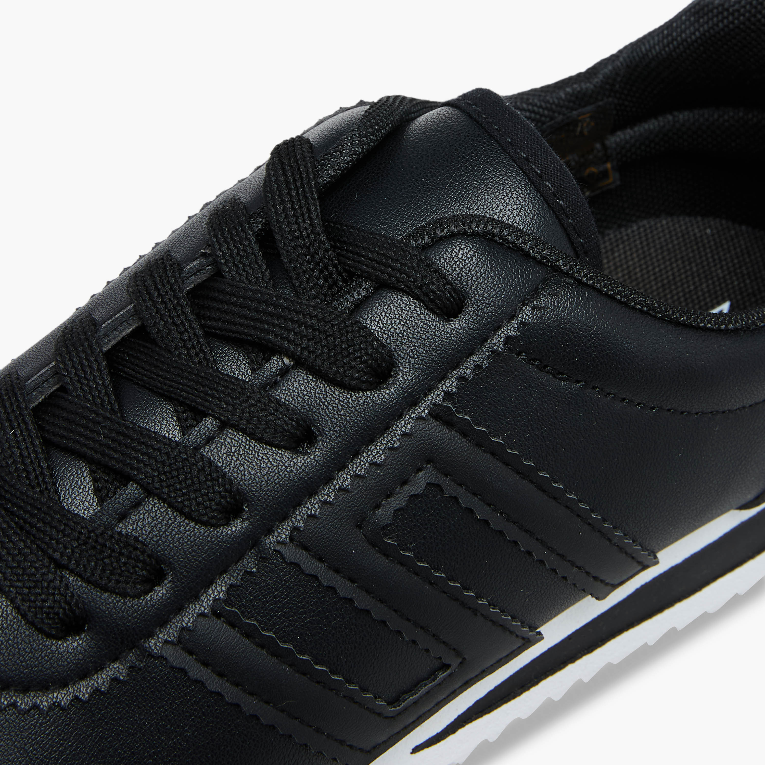 Oaklan by Shoexpress Panelled Lace-Up Sneakers-women-shoes-sneakers-image-4