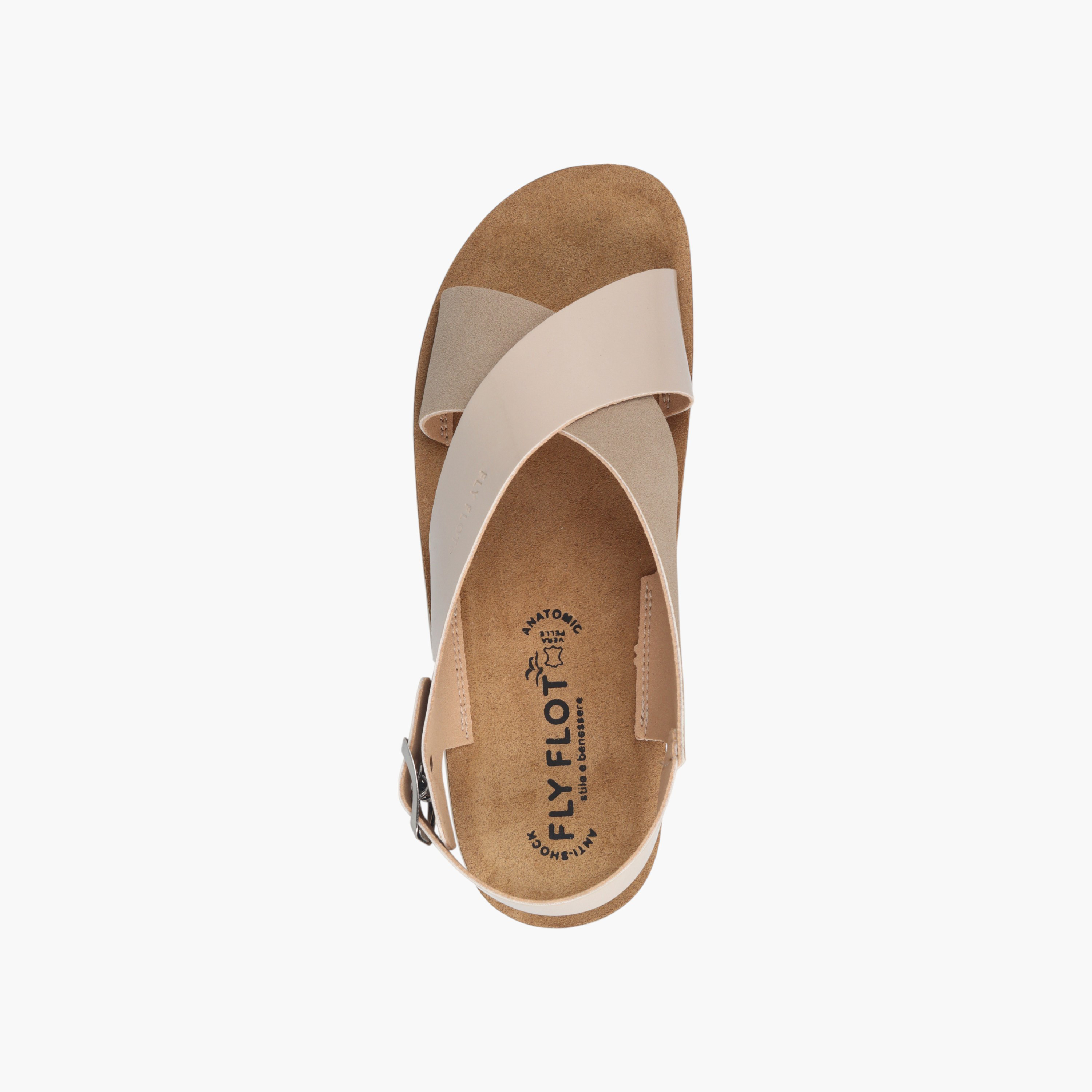 FlyFlot Cross Strap Sandals with Wedge Heels and Buckle Closure-women-shoes-sandals-heeled-image-3