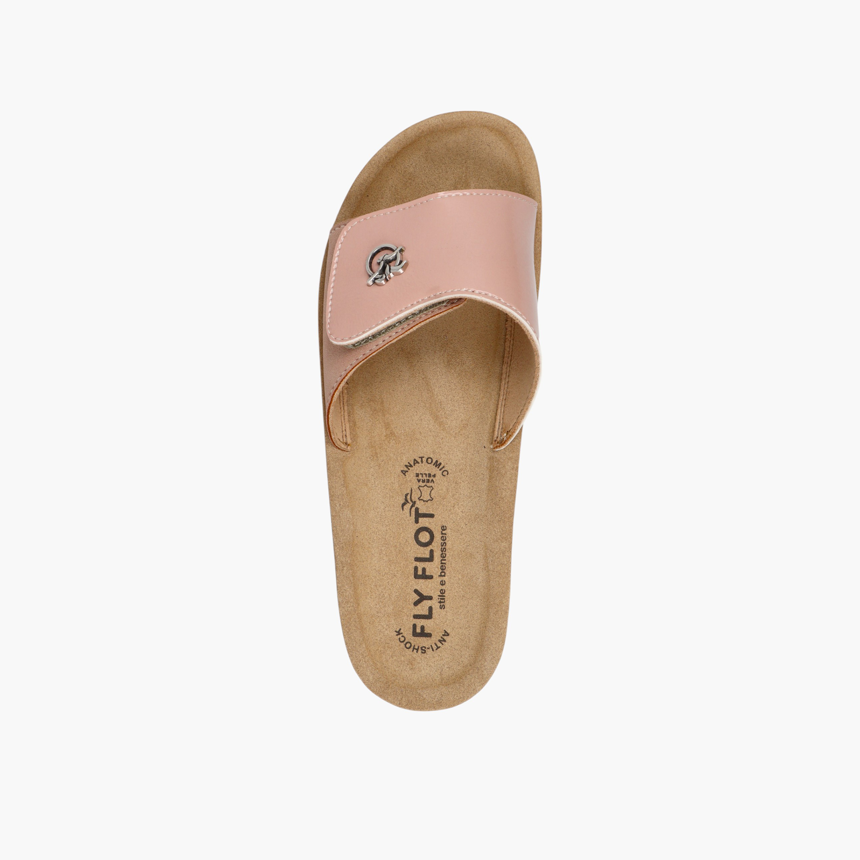 FlyFlot Logo Accent Slip-On Sandals with Wedge Heels-women-shoes-sandals-heeled-image-3