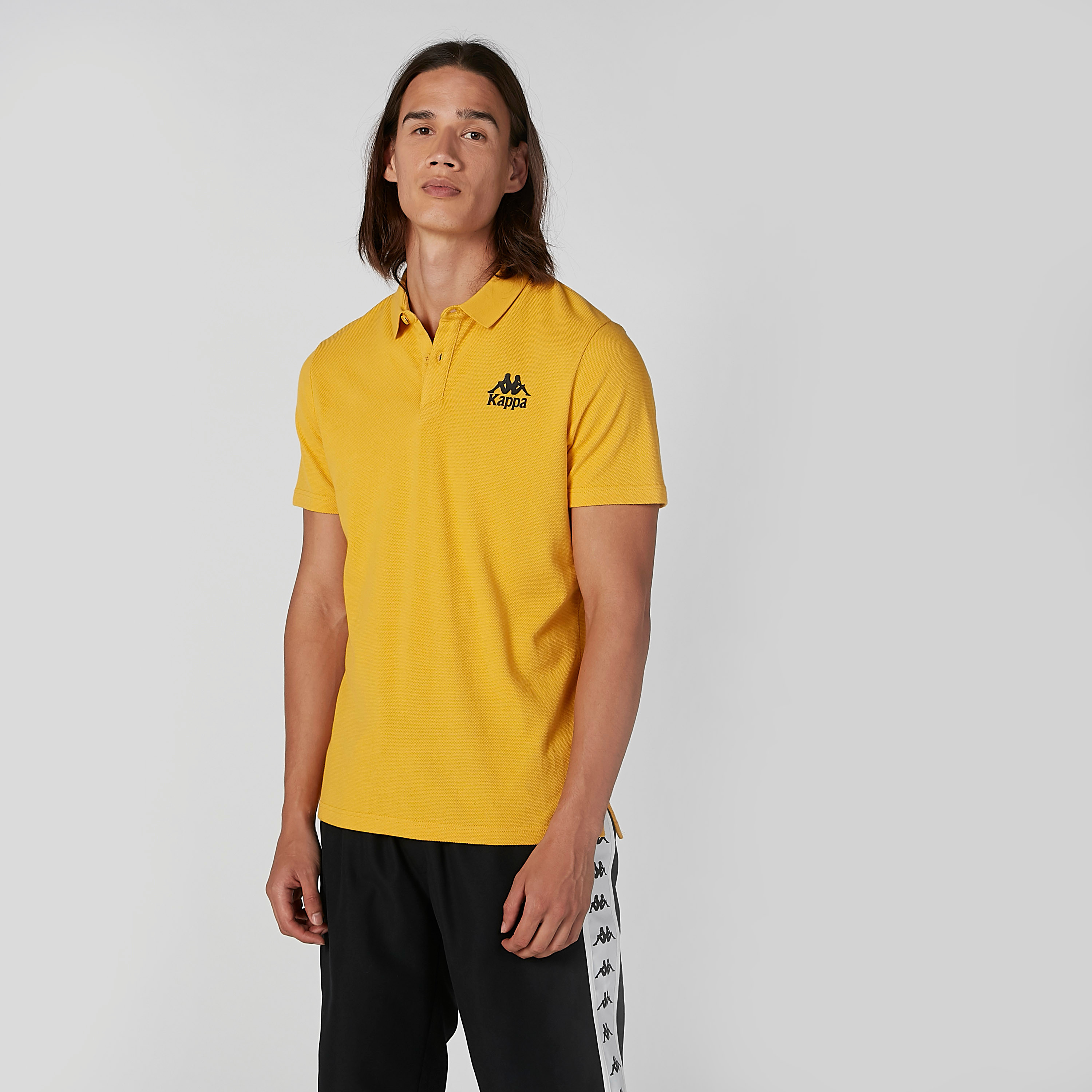 Kappa yellow t shirt best sale