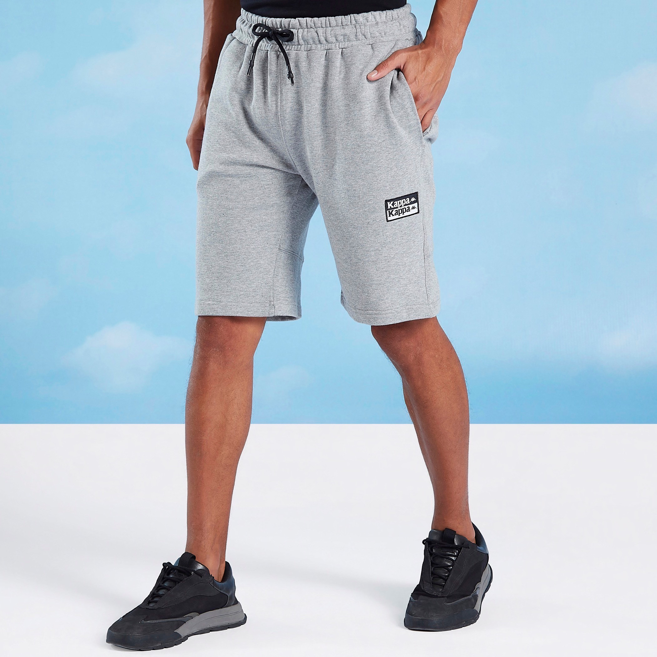 Kappa hot sale grey shorts