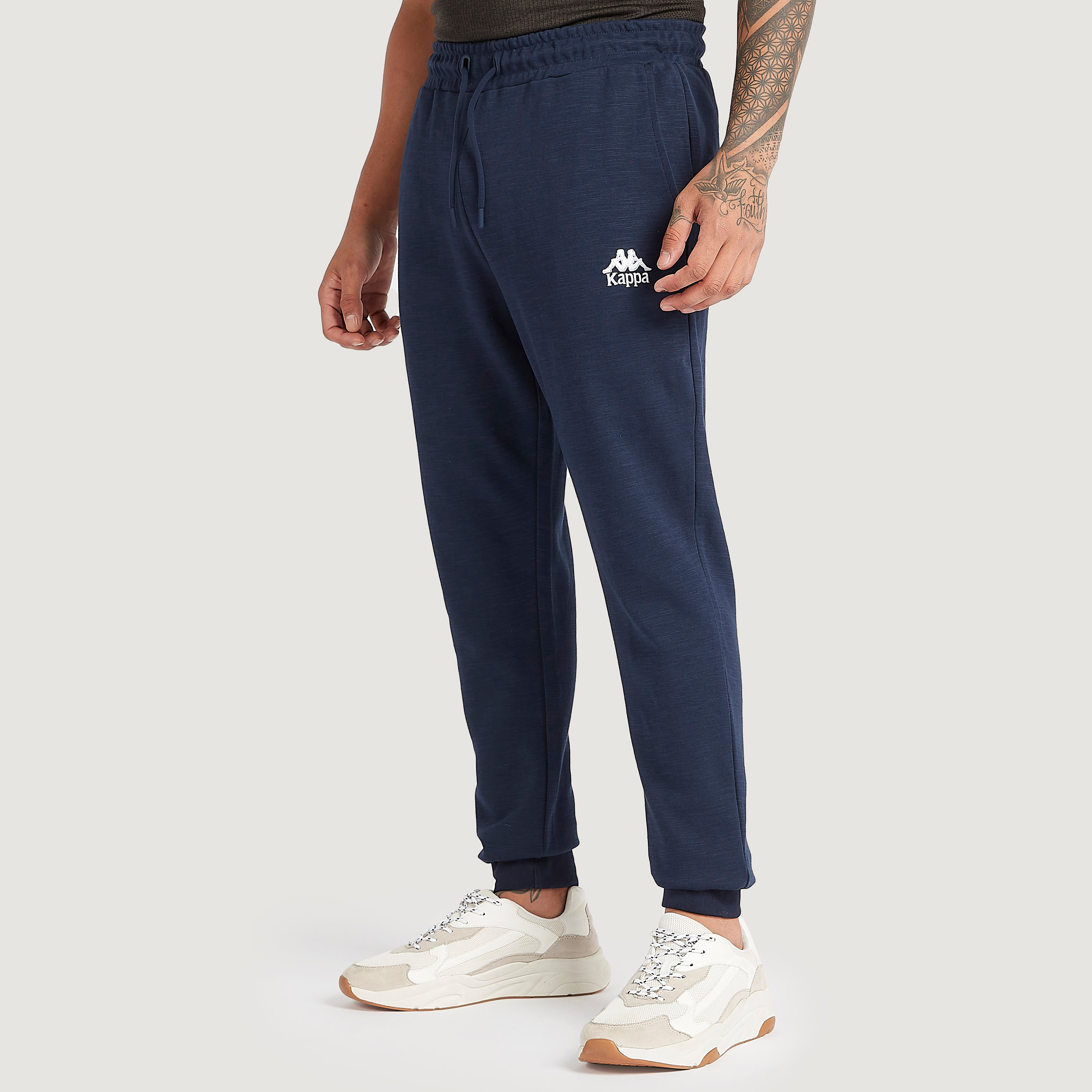 kappa logo joggers